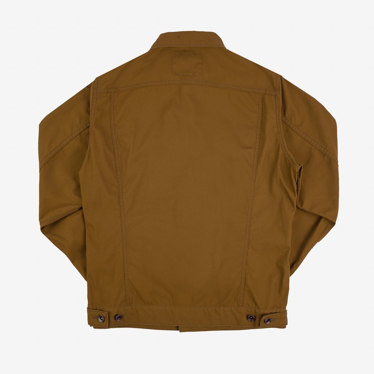 IHJ-133-BRN 10oz TC Duck Modified Type III Jacket - Brown - 5