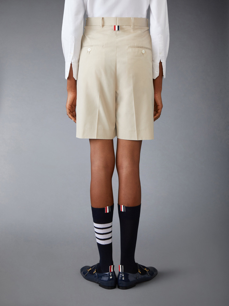 TYPEWRITER CLOTH DOUBLE PLEAT SHORTS 3