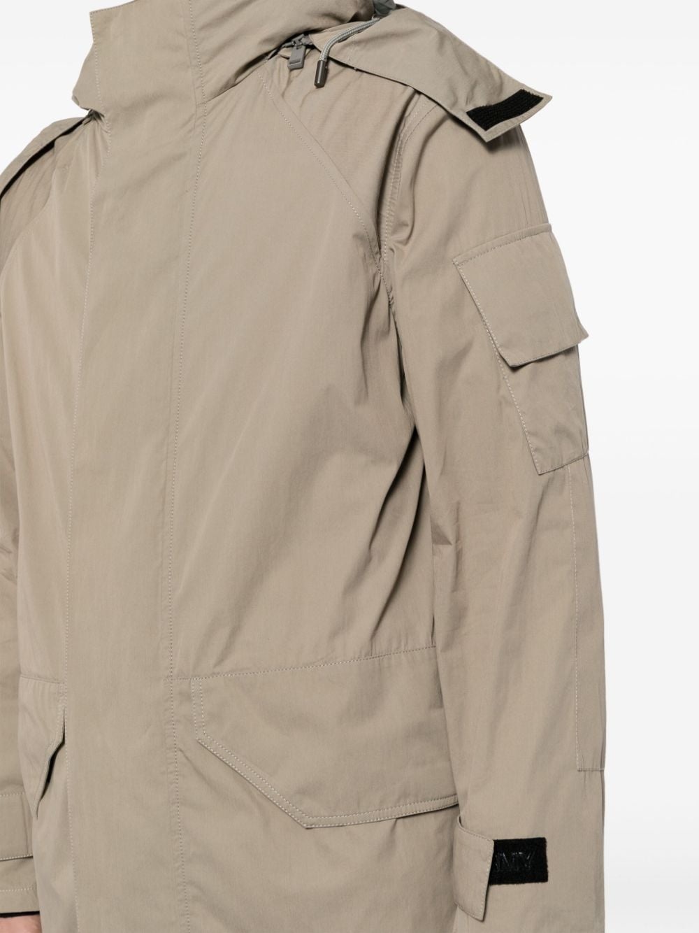 reversible hooded parka - 5