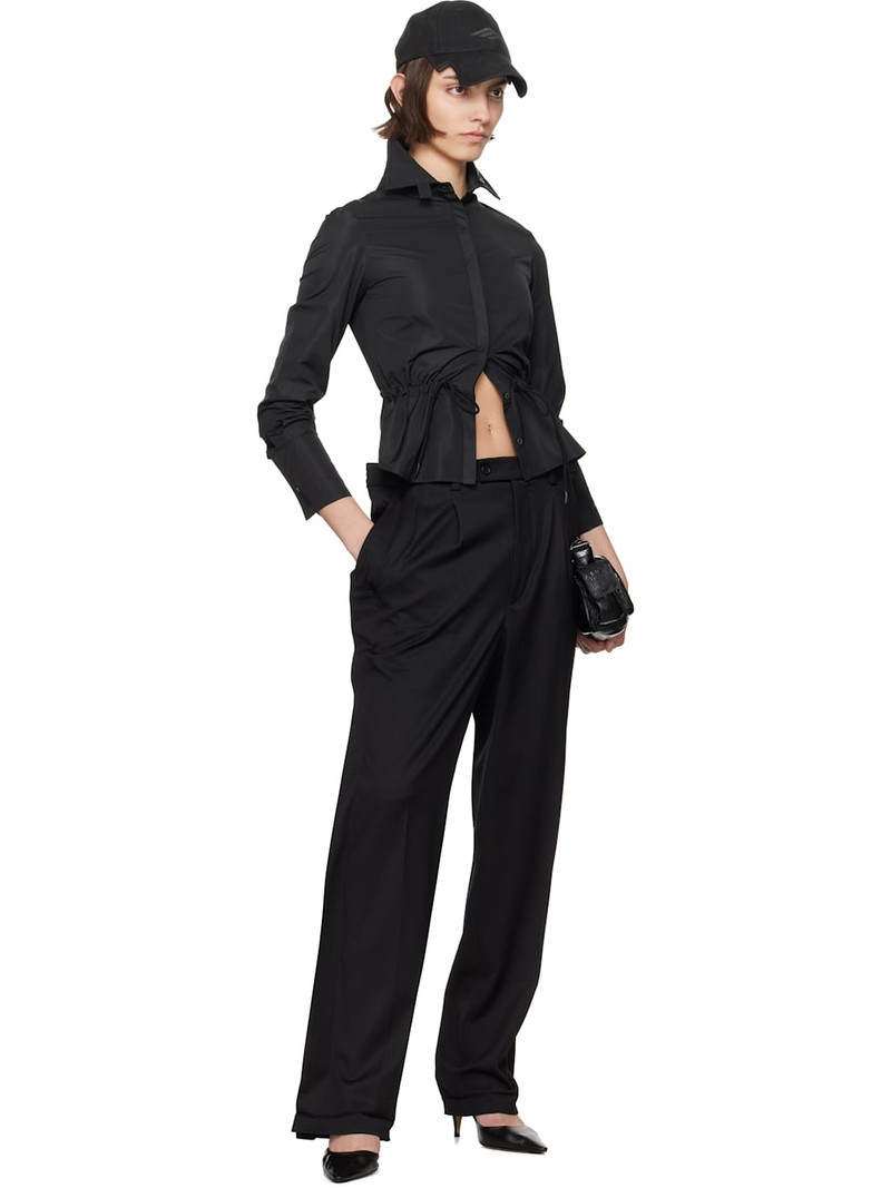prototypes Black Shoelace Shirt outlook