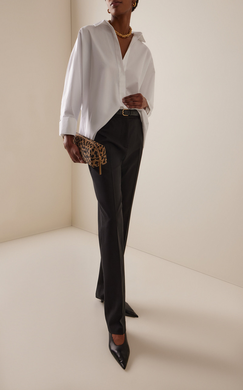 TOVE Immy Cotton Shirt white outlook