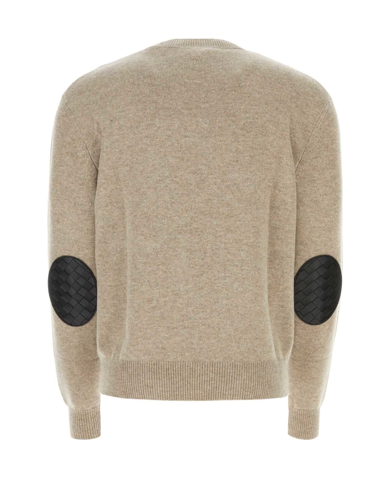 Cappuccino Stretch Cashmere Blend Sweater - 2