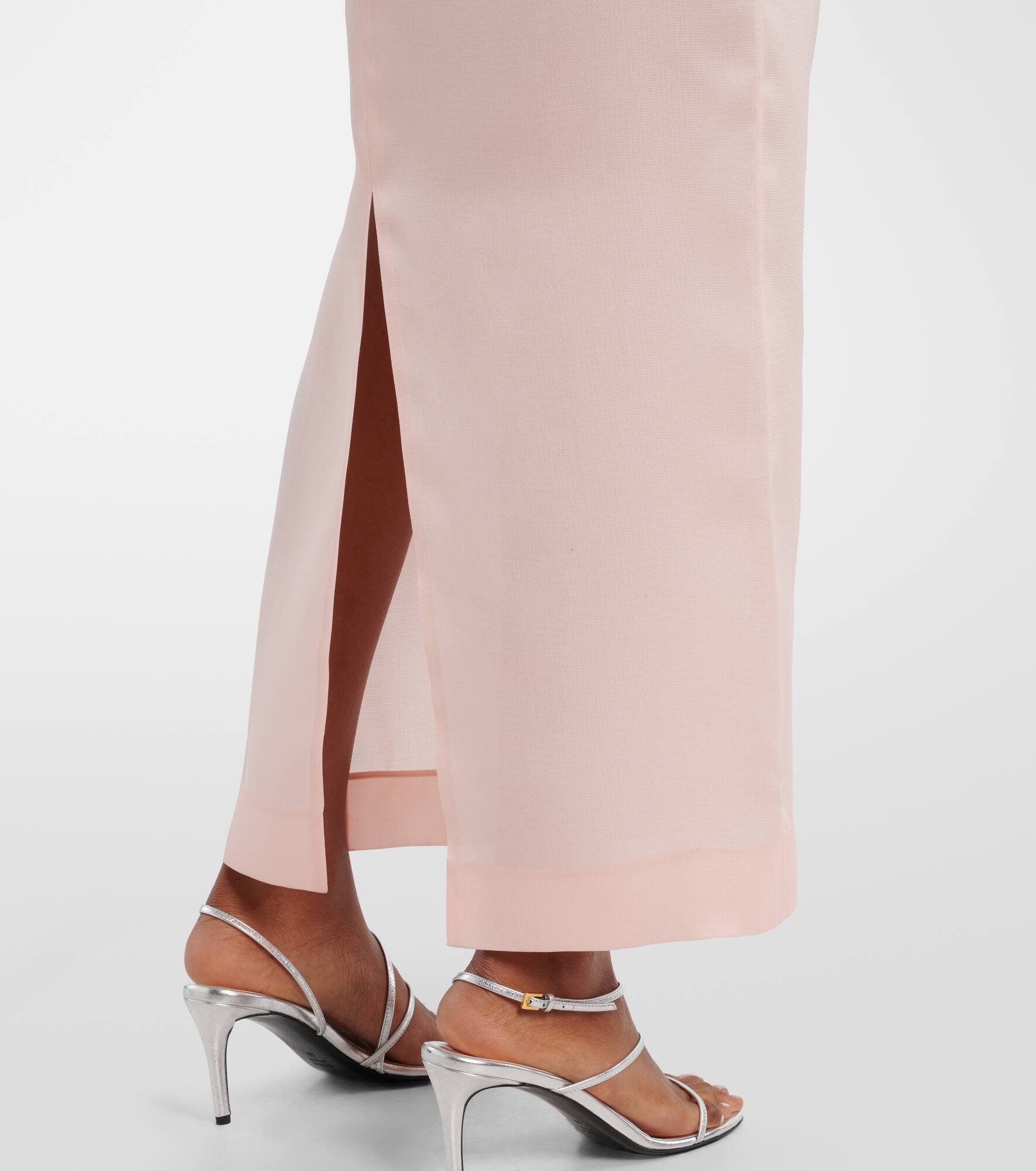Selwyn silk gazar maxi dress - 6