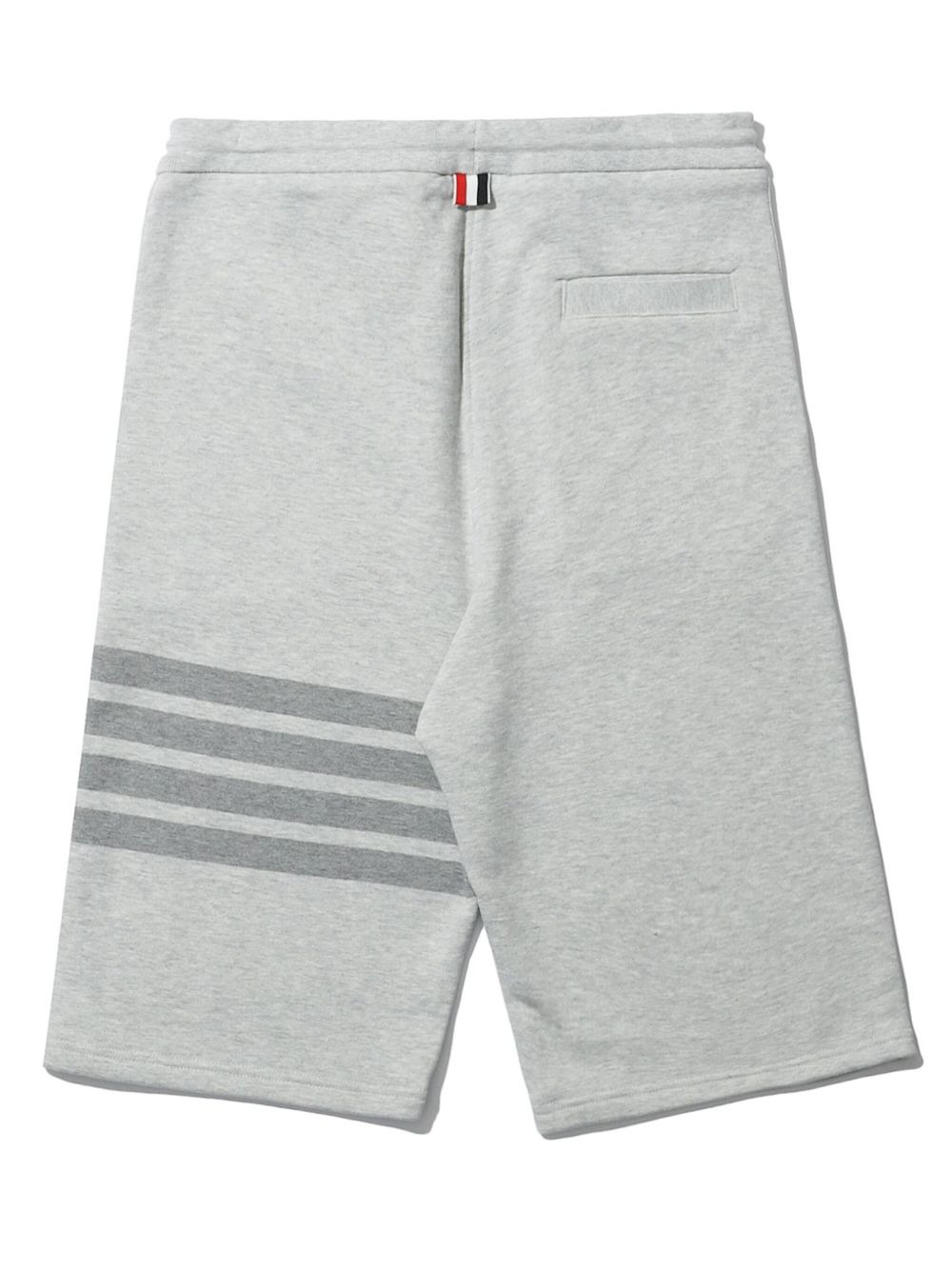 4-Bar motif drawstring track shorts - 6