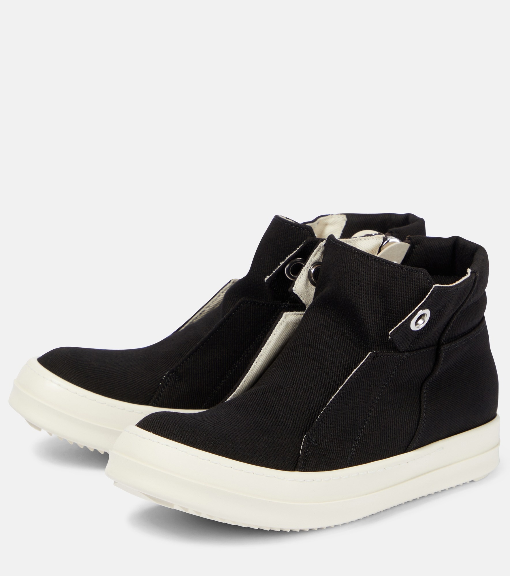 Dunk denim high-top sneakers - 5