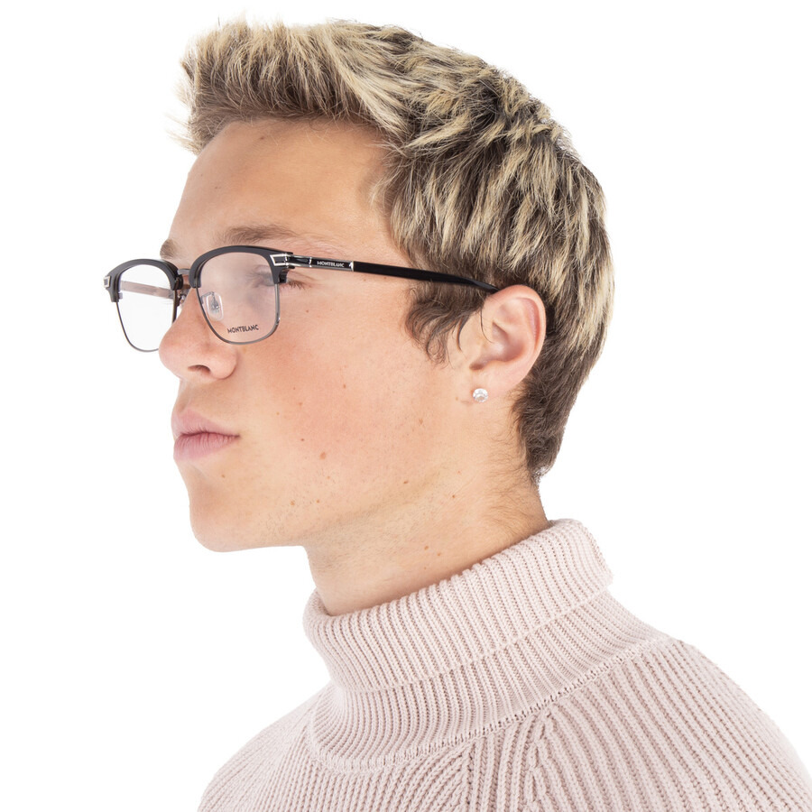 Montblanc Demo Square Men's Eyeglasses MB0043O 005 55 - 2