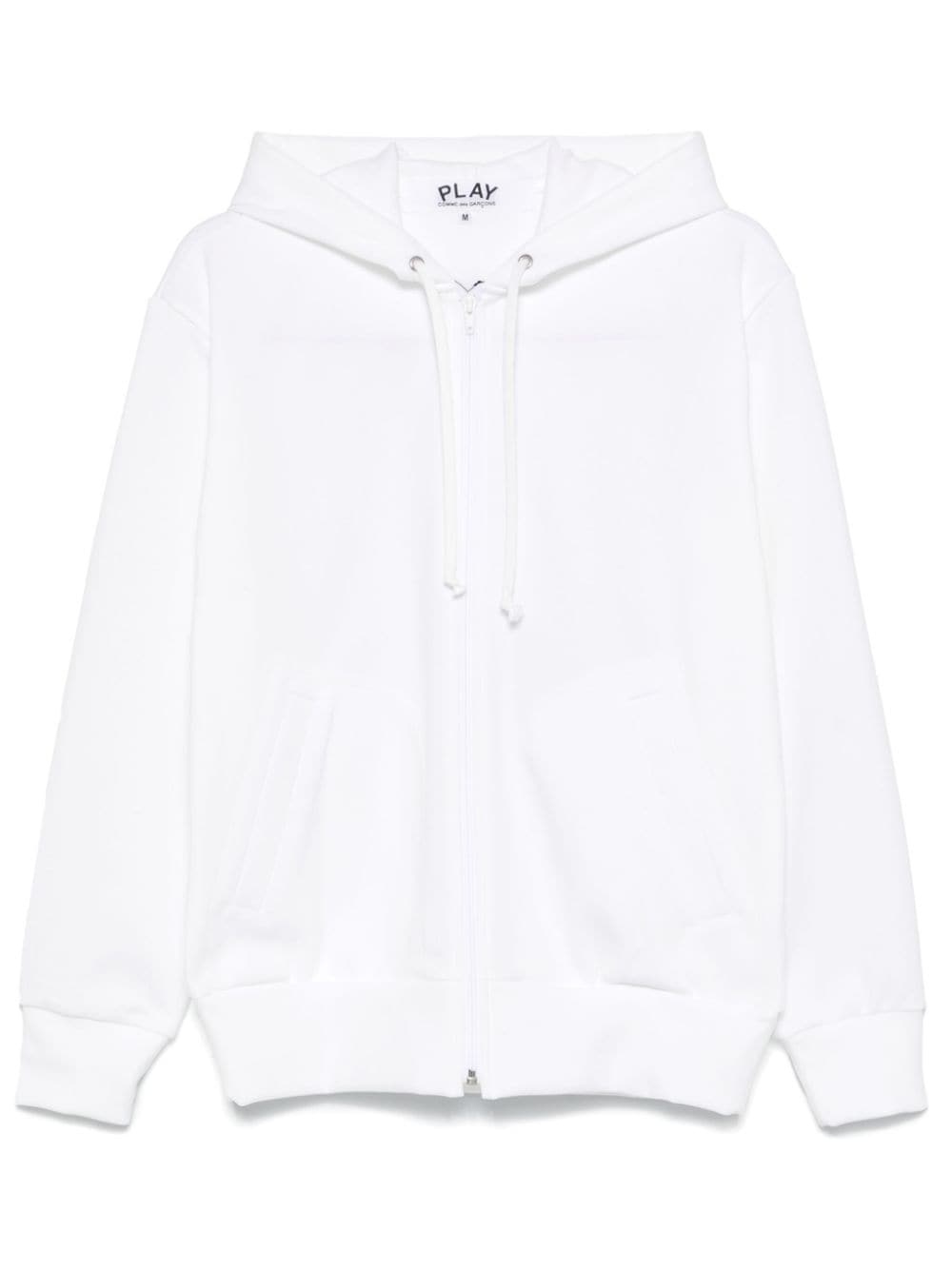 signature heart-patch hoodie - 1