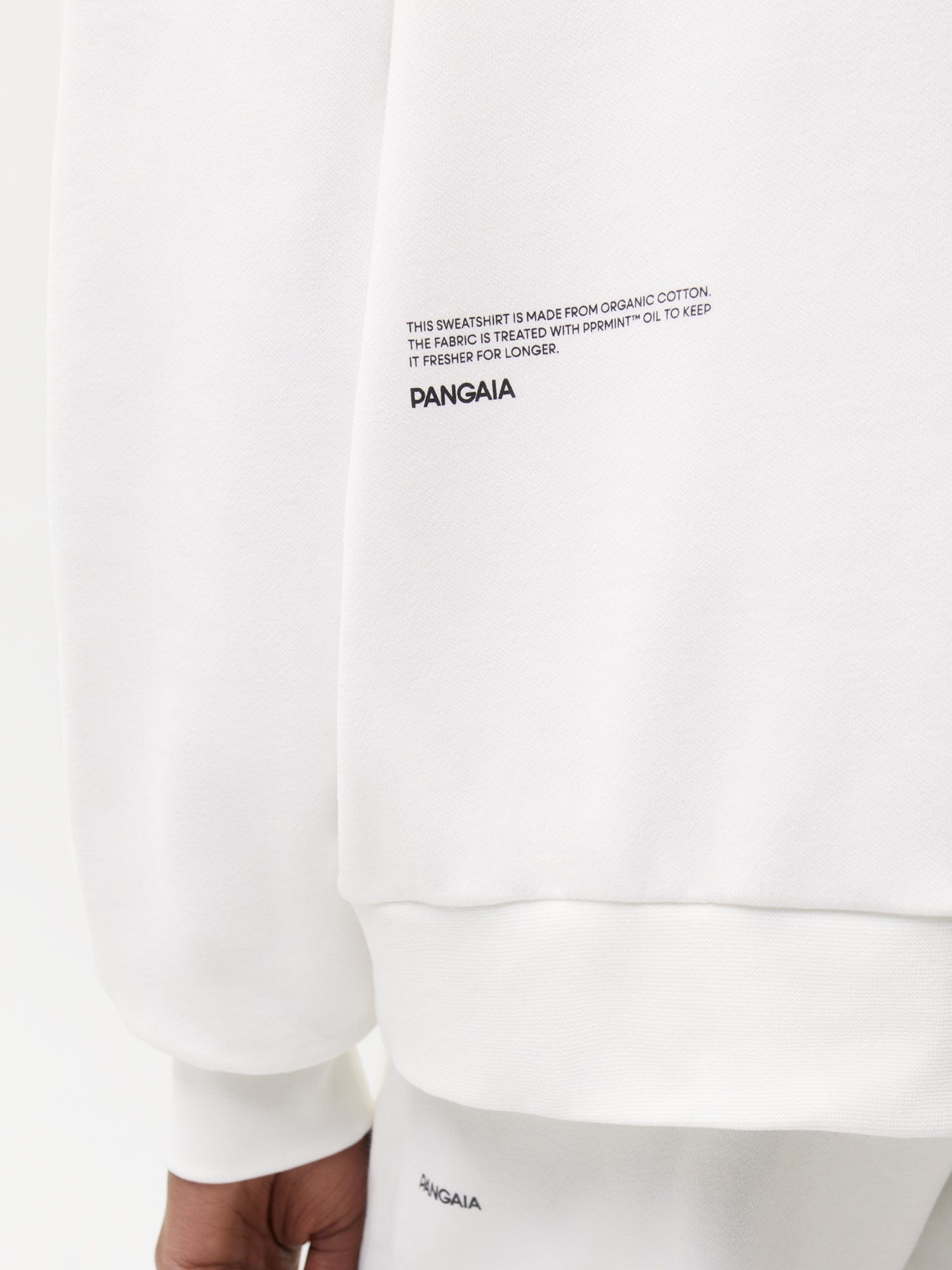 Mens High-Tech Naturalists Club Sweatshirt - Off-White - 4