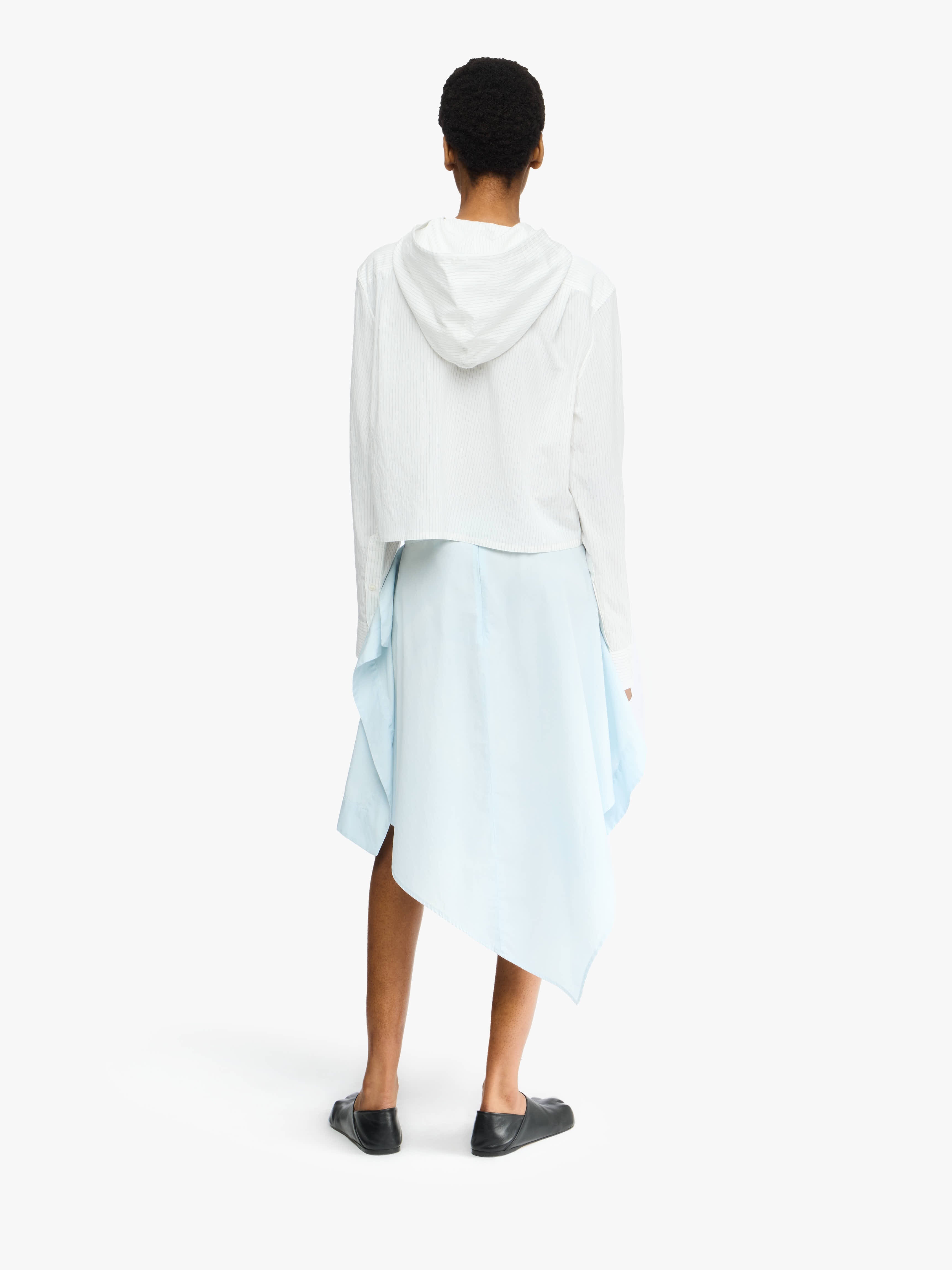 SQUARE DRAPE ASYMMETRIC SKIRT - 3
