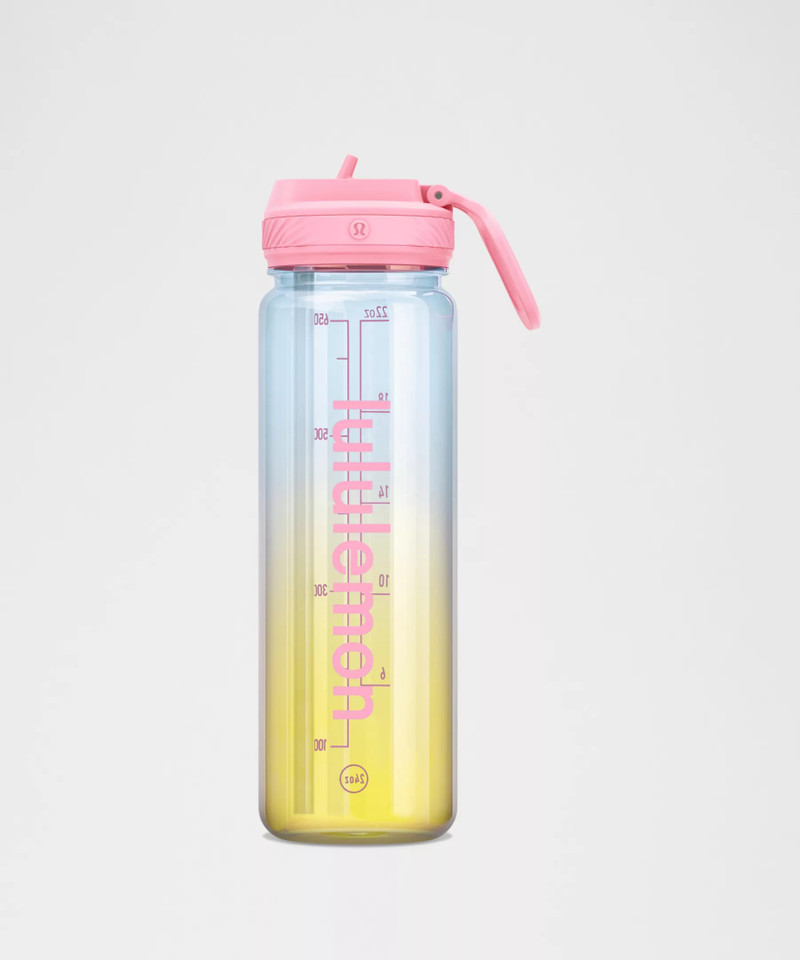Back to Life Clear Bottle 24oz *Straw Lid 1