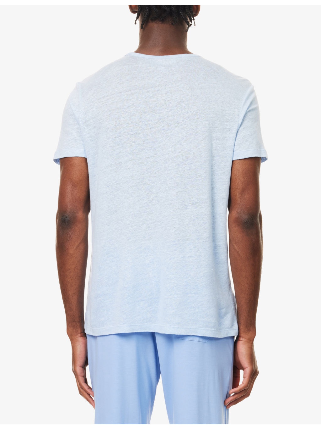Jordan crewneck linen T-shirt - 3