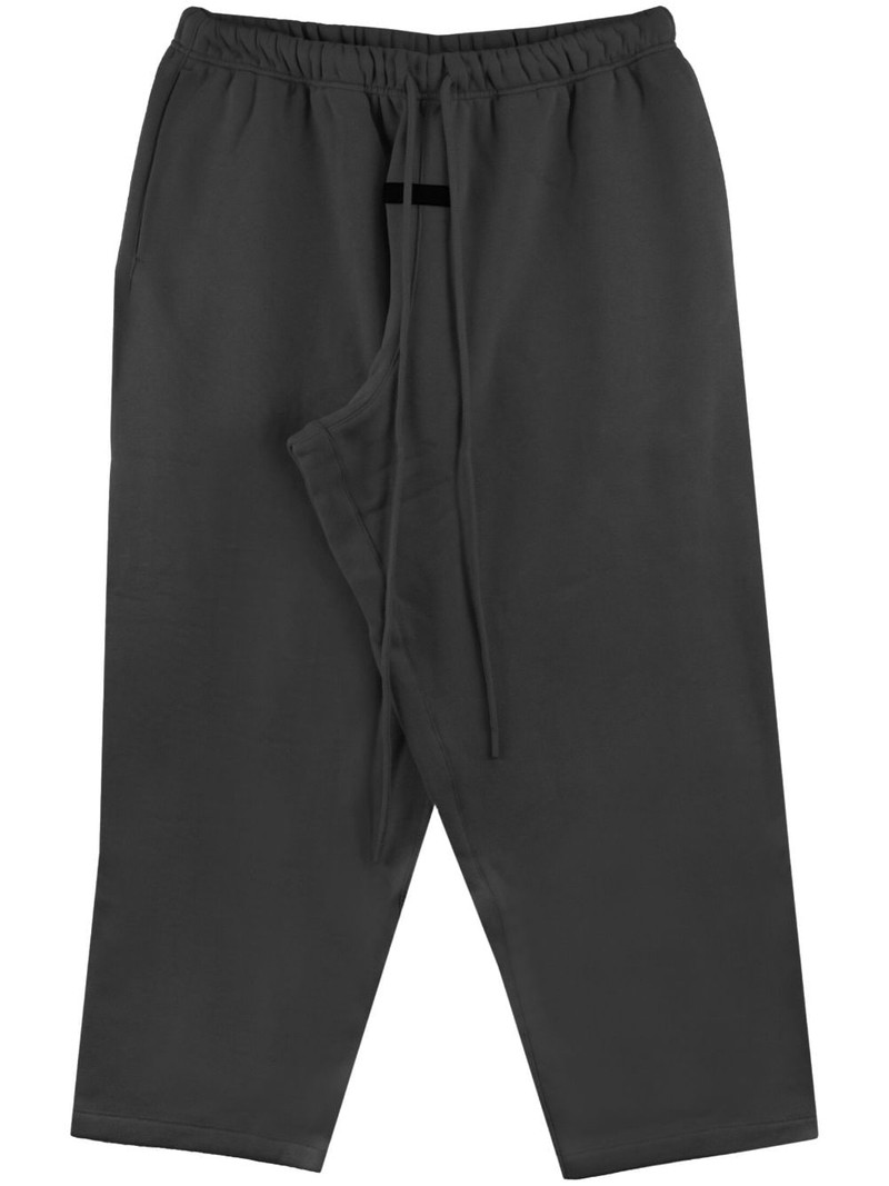 drawstring 자르기 트랙 바지 - 1