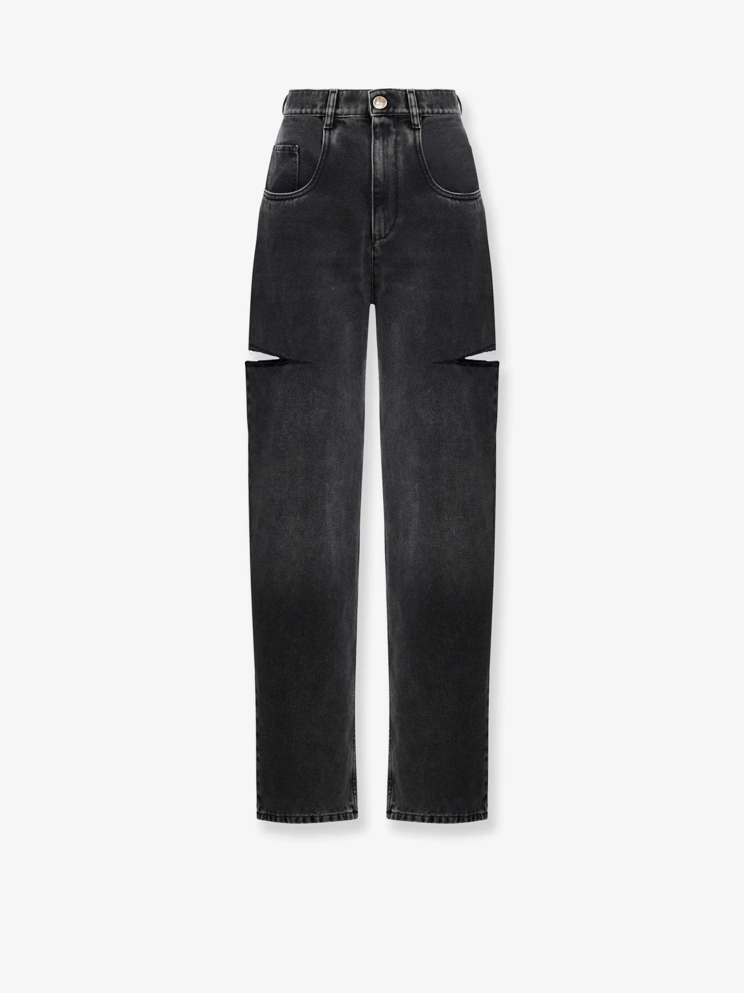 Maison Margiela Black Denim Trousers - 1