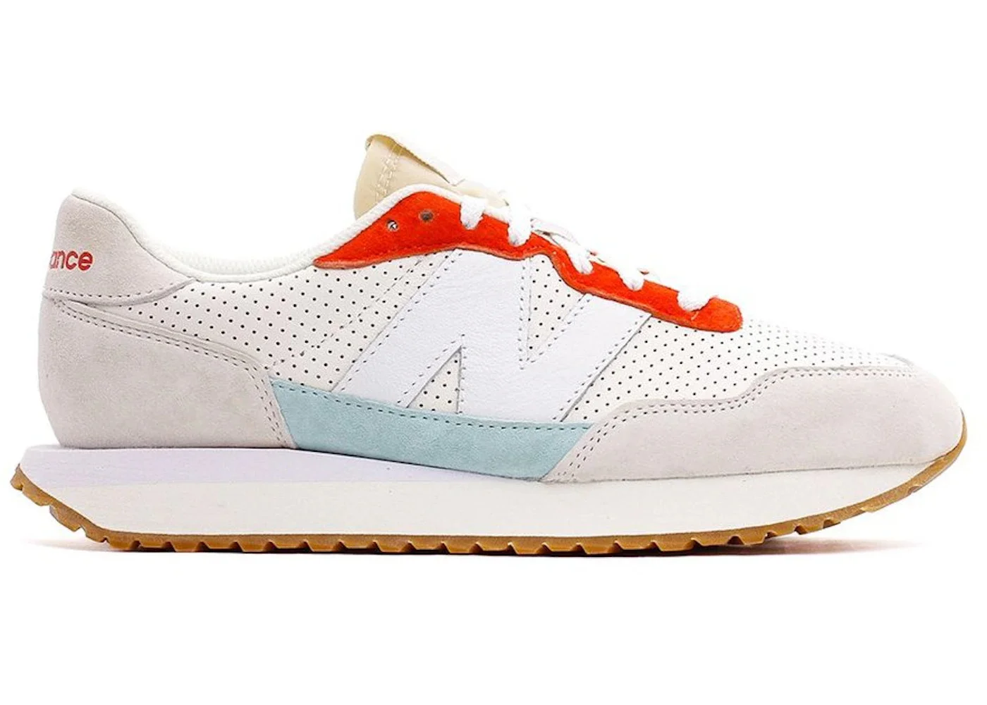 New Balance 237 White Ghost Pepper - 1
