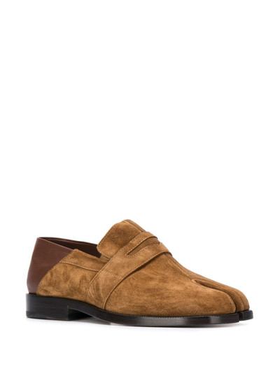 Maison Margiela Tabi suede loafers outlook