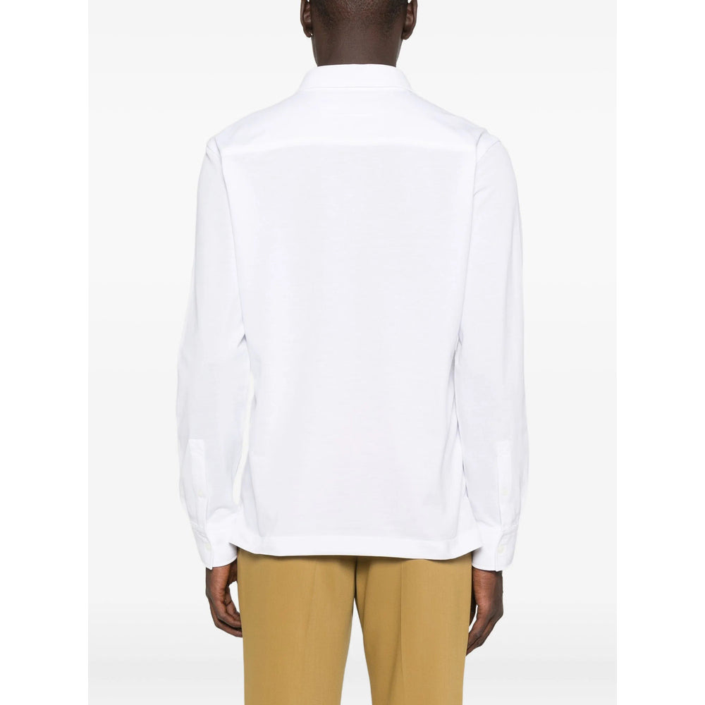 Zegna White Polo Shirts Men - 3