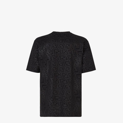 FENDI Black jersey T-shirt outlook