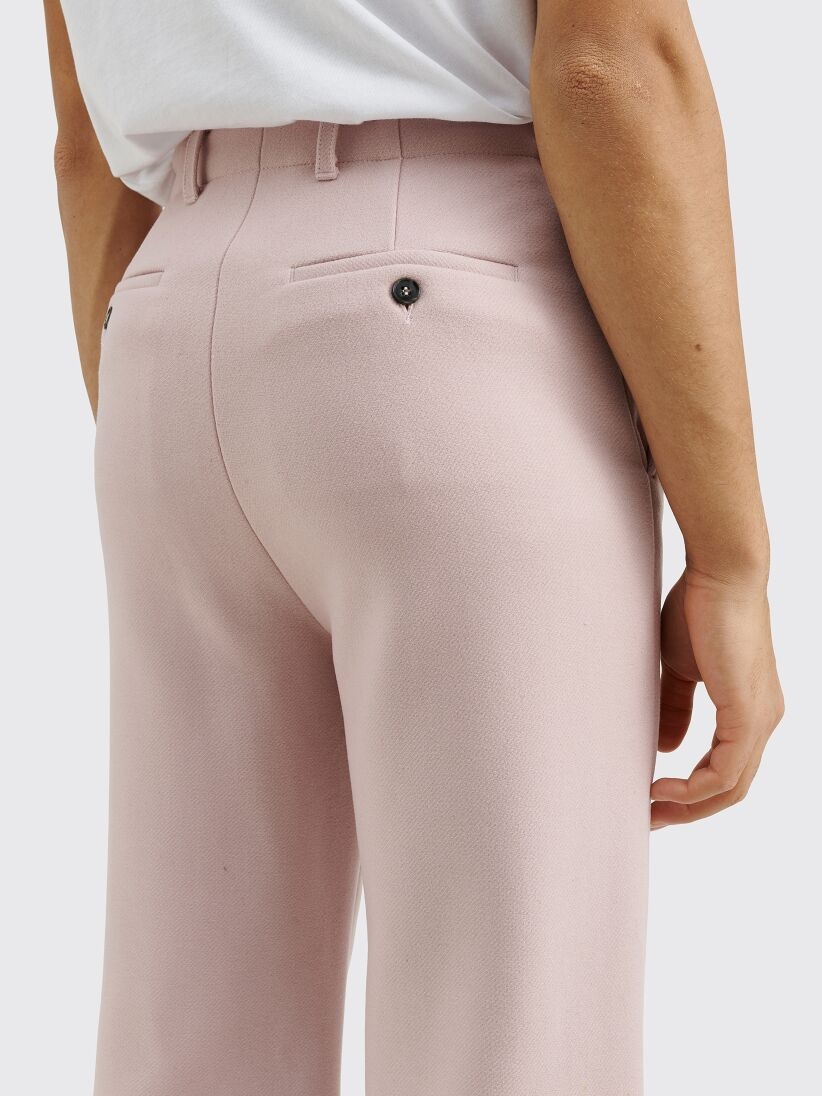MM6 MAISON MARGIELA WOOL SUIT PANTS PINK - 5