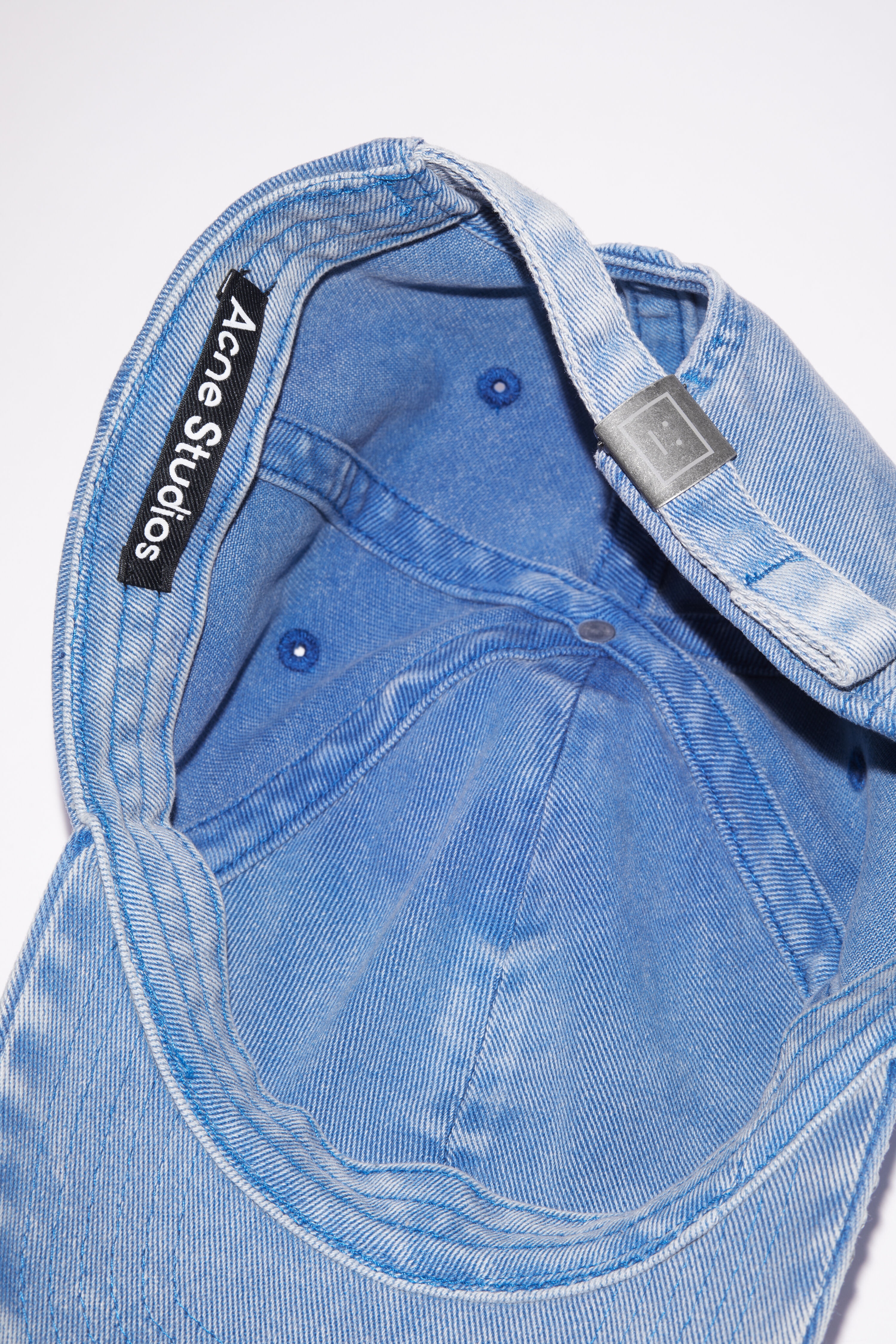 Crystal face logo cap - Electric blue - 6
