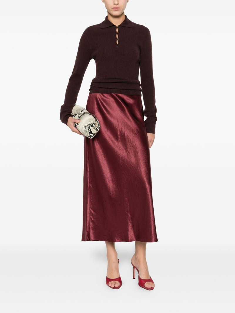Vince high-waisted midi skirt outlook