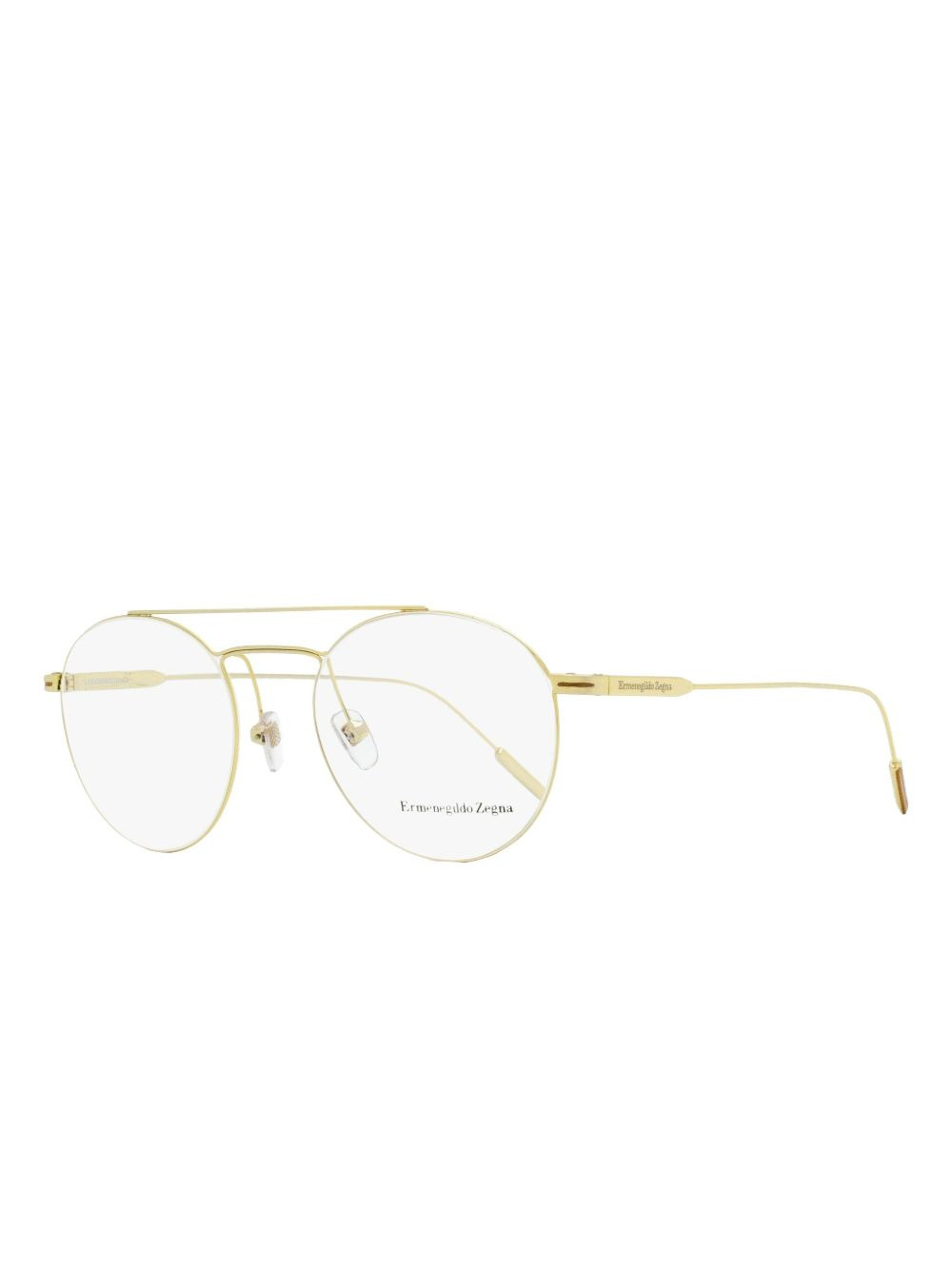 5218 double-bridge round glasses - 2