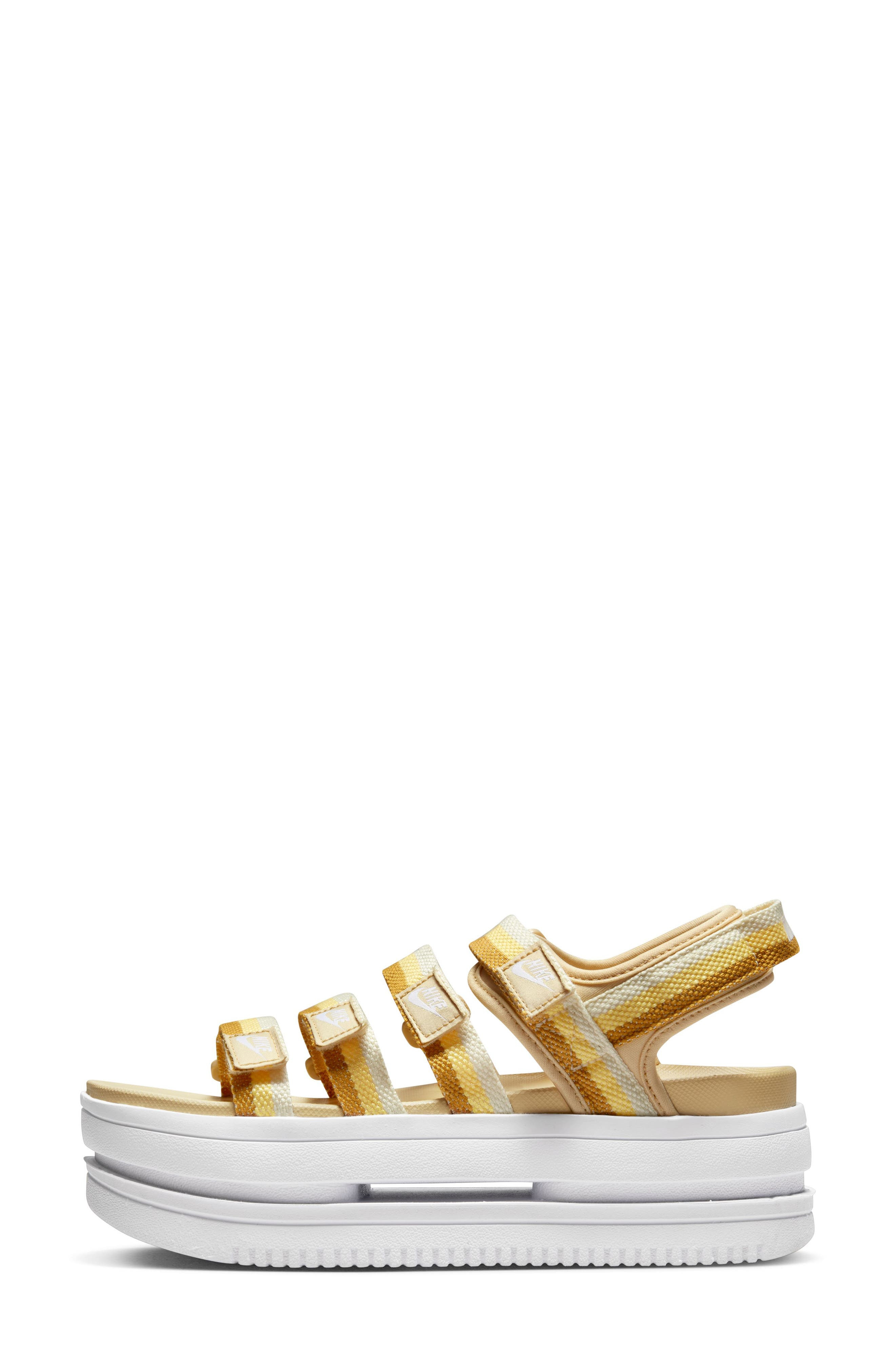 Nike Icon Classic Platform Sandal in Sesame/White/Chutney/Topaz at Nordstrom - 1