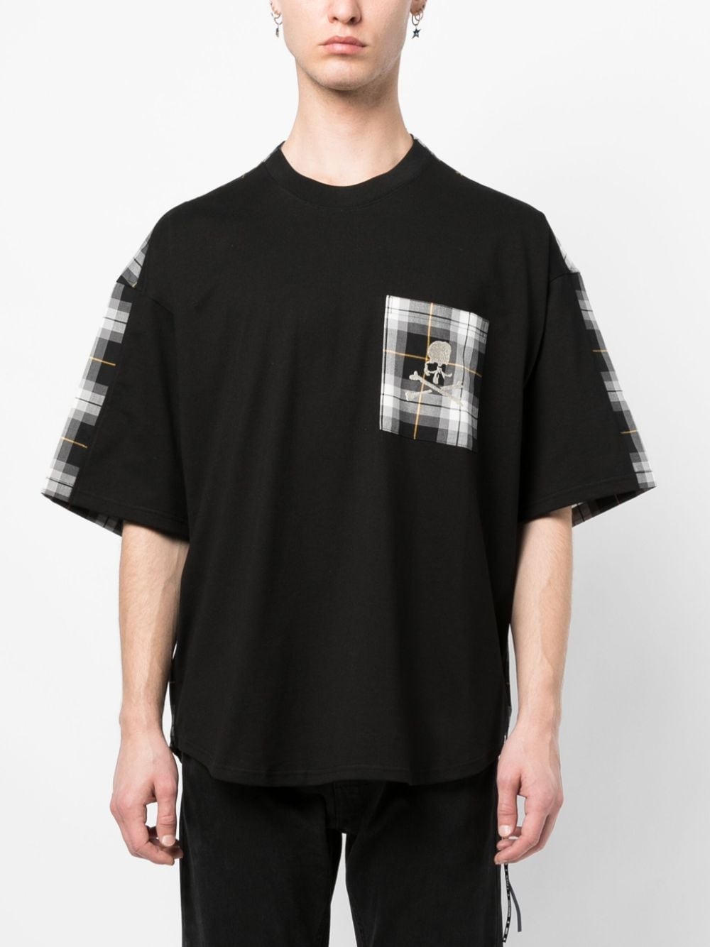 skull-print cotton T-shirt - 3