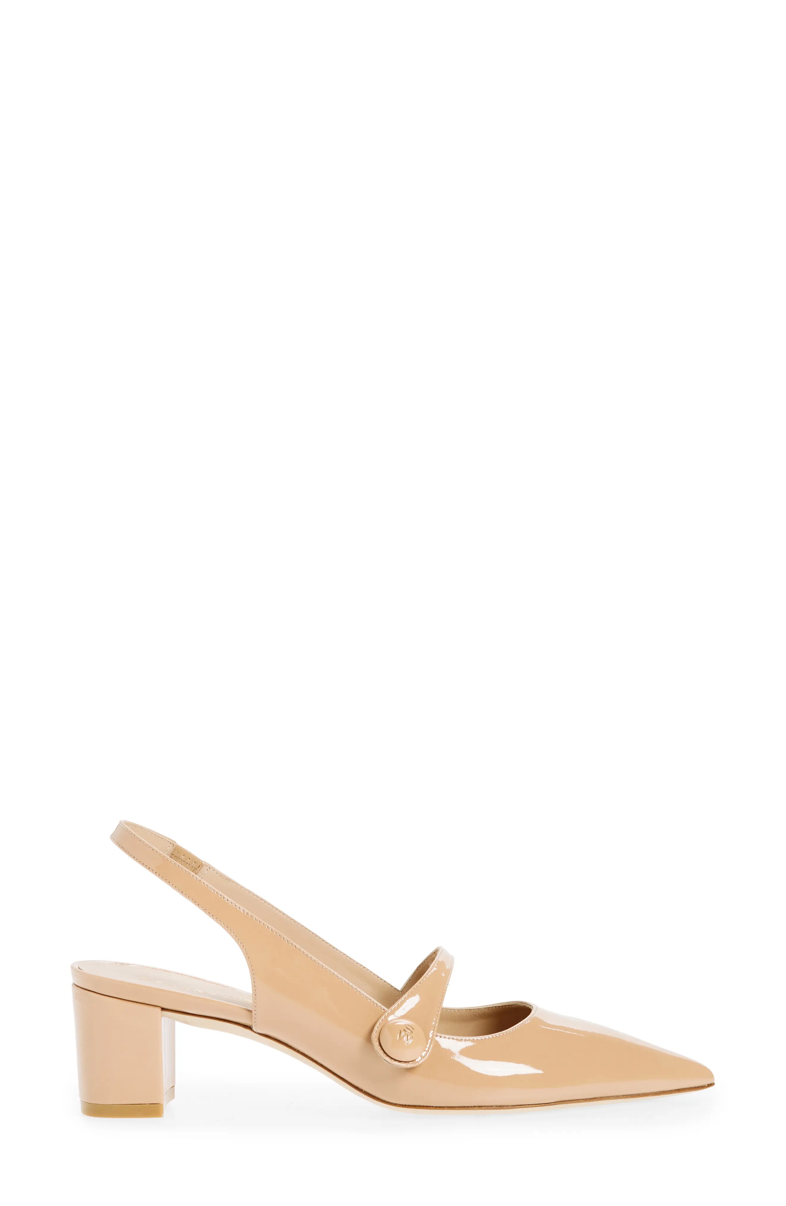 Pointed Toe Slingback Pump - 3