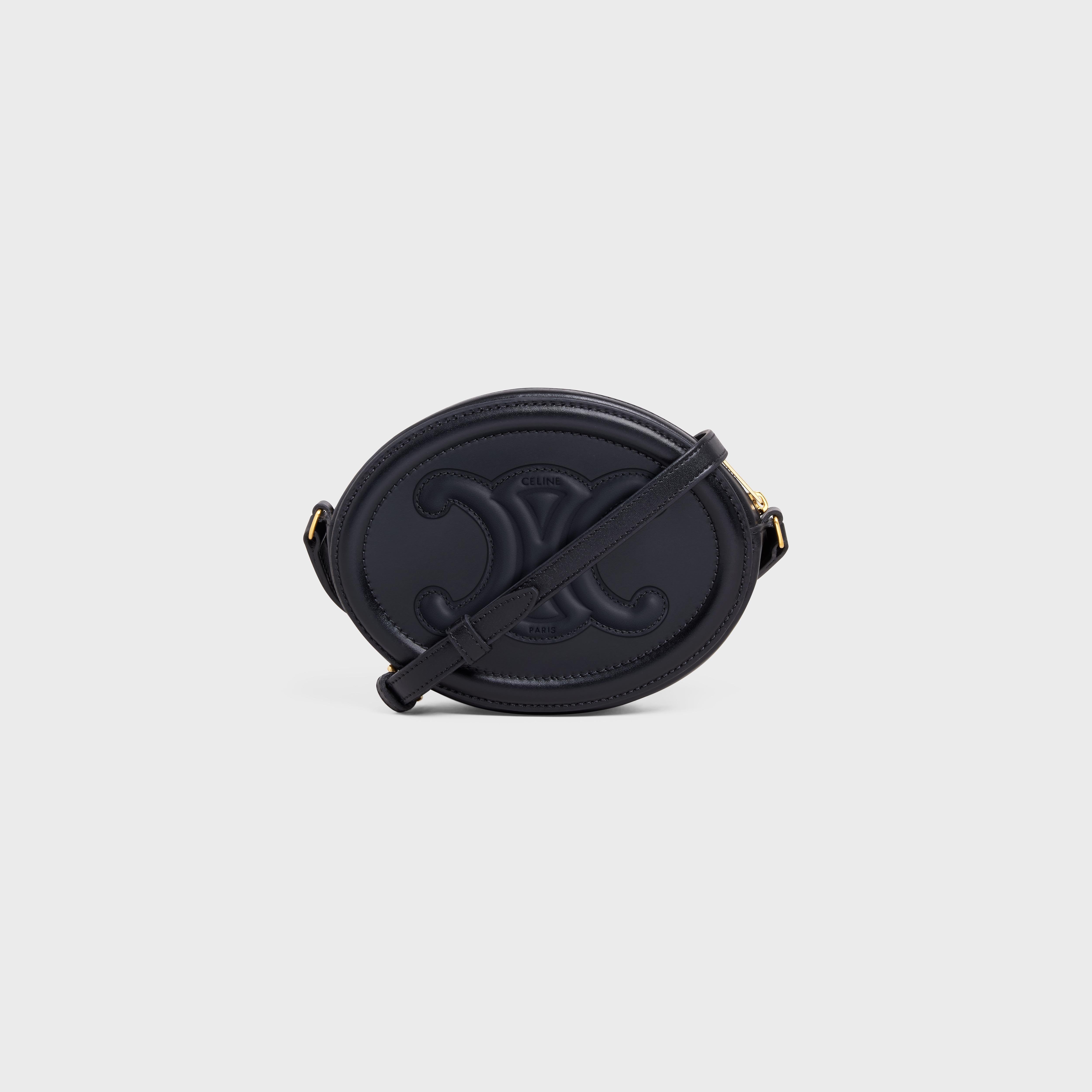 CROSSBODY OVAL PURSE cuir triomphe in Smooth calfskin - 3