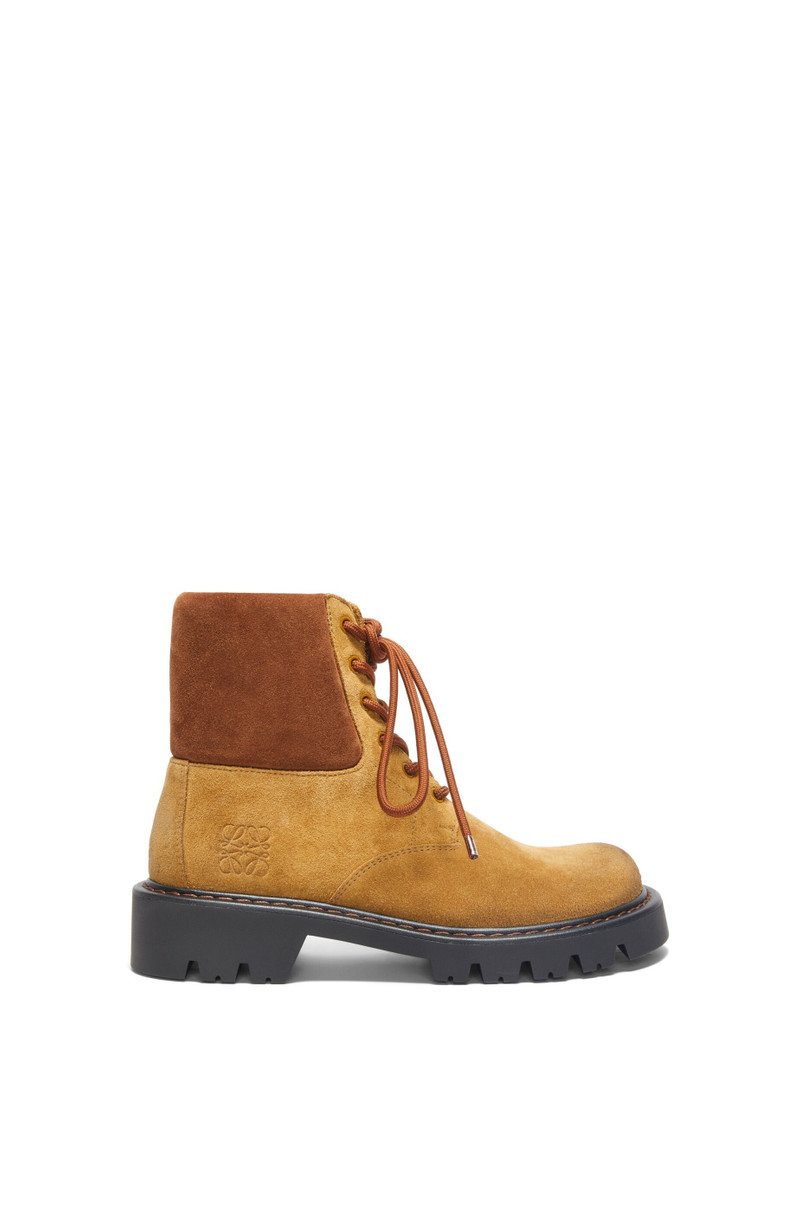 Sierra combat ankle boot in suede - 1
