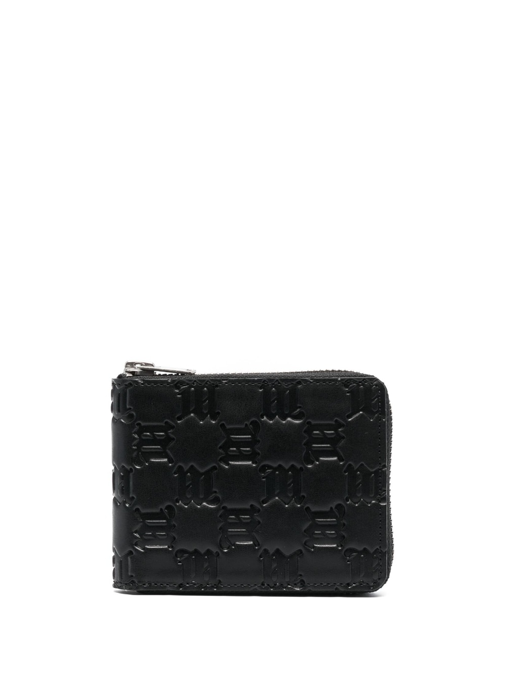 leather zipped wallet - 1