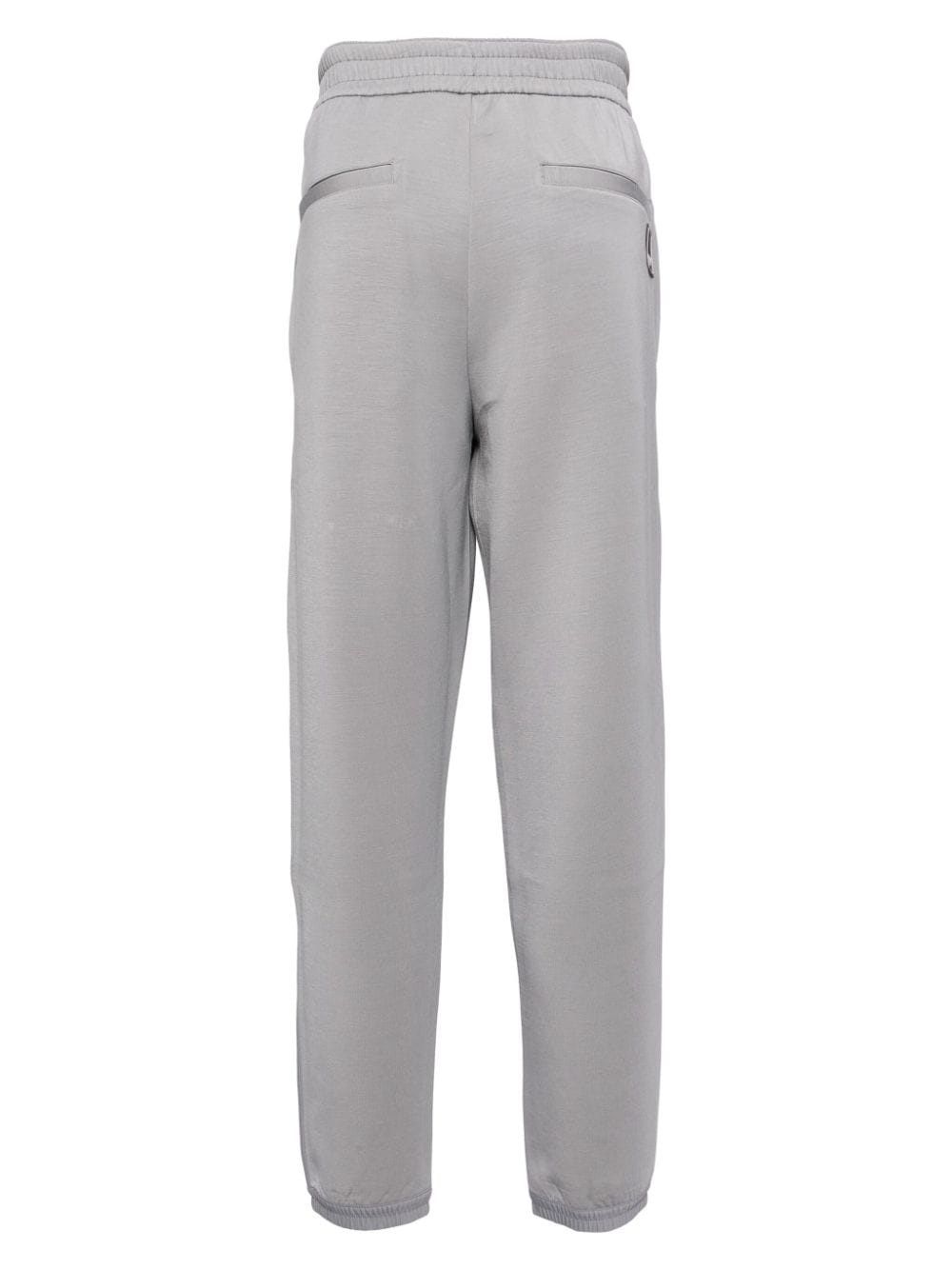 mélange-effect straight-leg track pants - 2