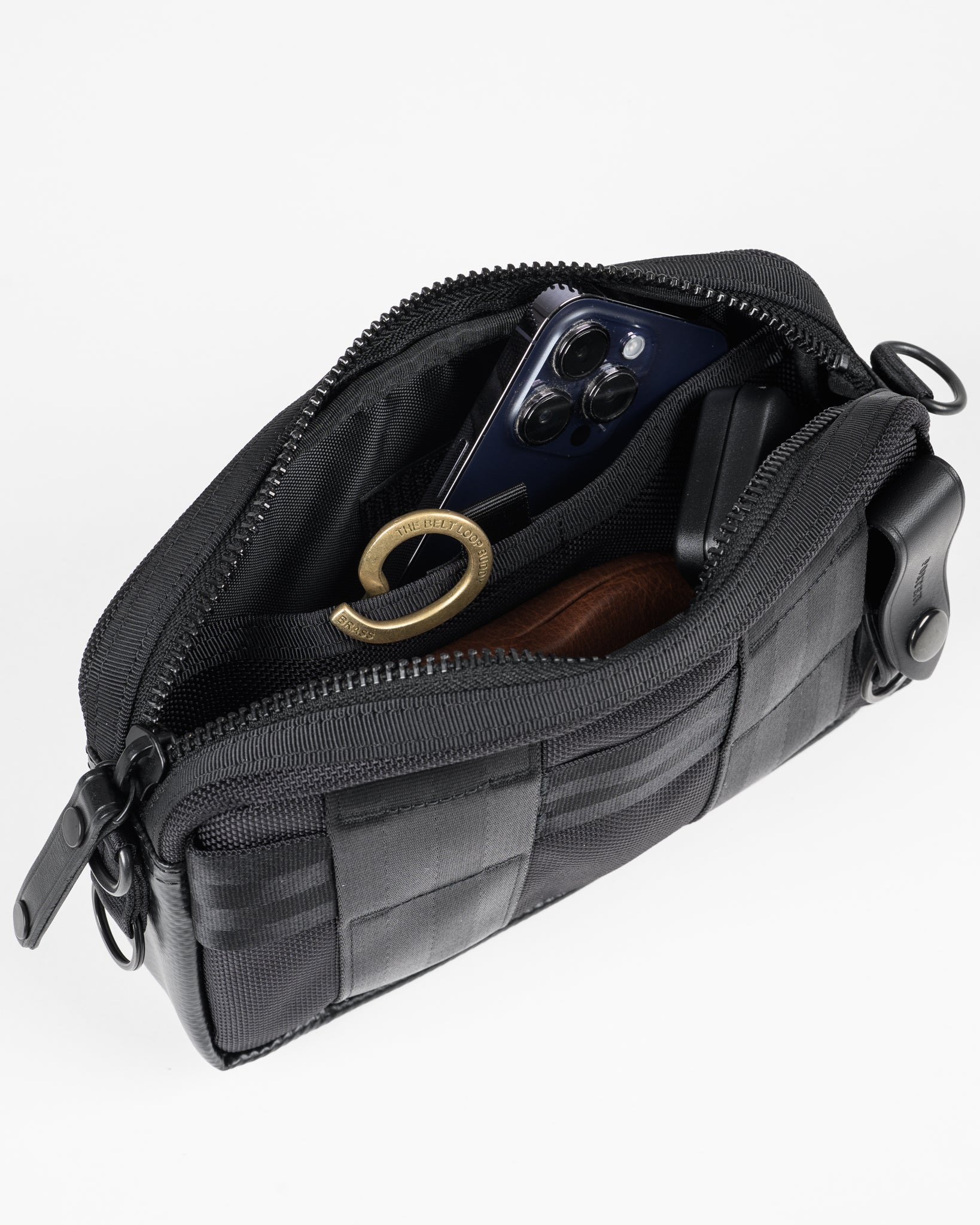 PORTER - YOSHIDA & CO. - HEAT SMALL SHOULDER BAG - BLACK - 16