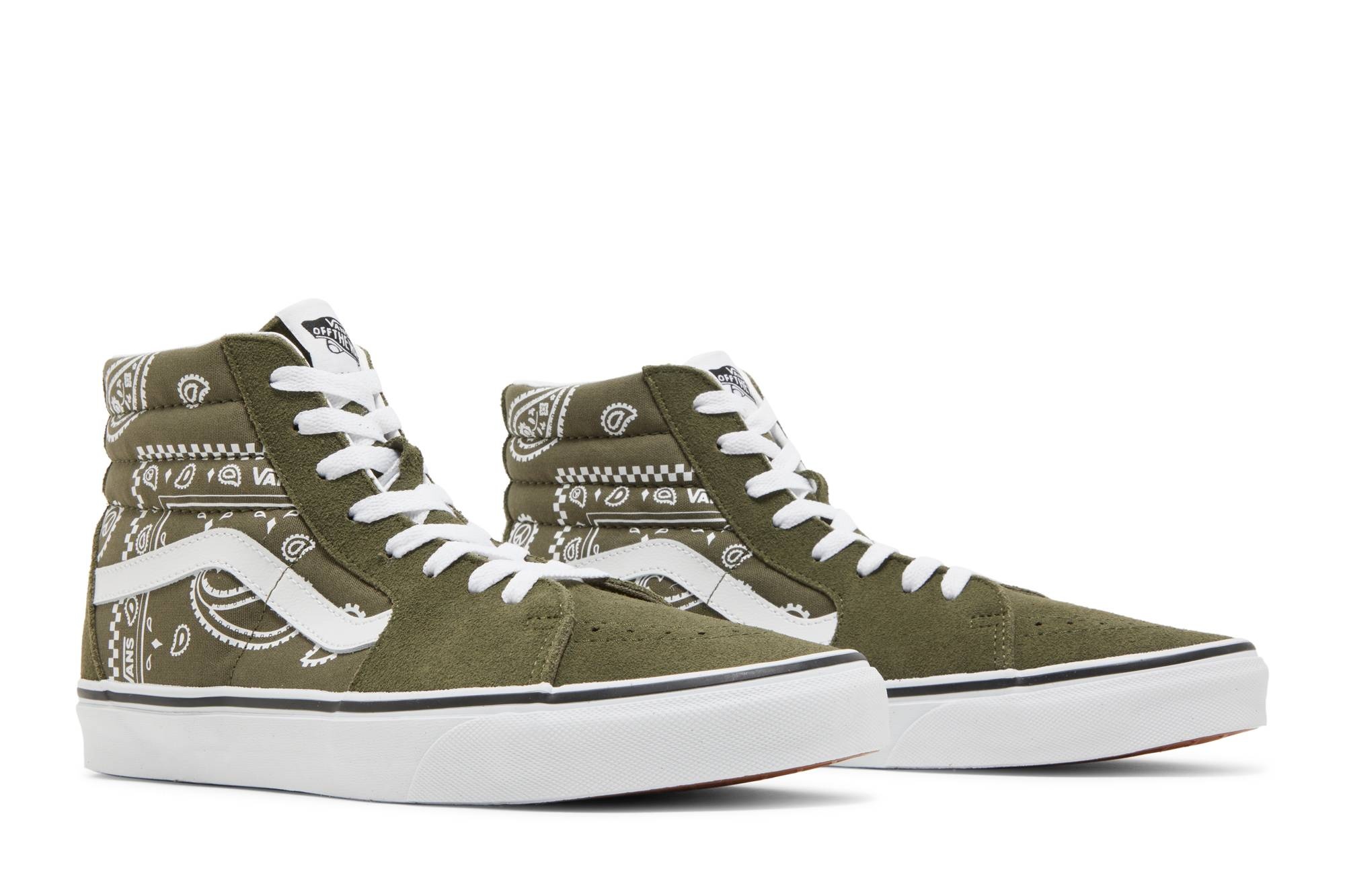 Sk8-Hi 'Peace Paisley - Grape Leaf' - 8