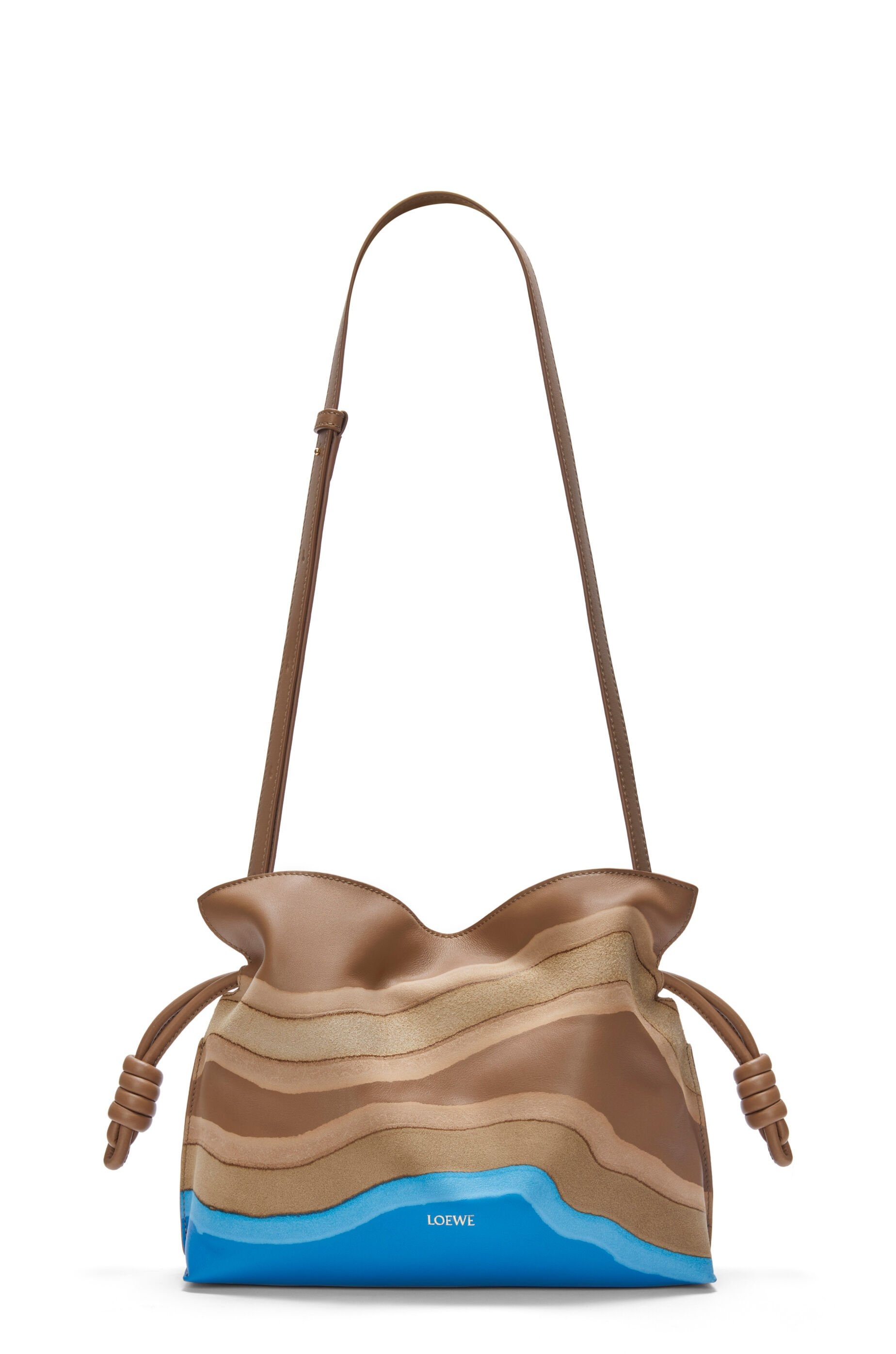 Medium Flamenco clutch in nappa calfskin - 5