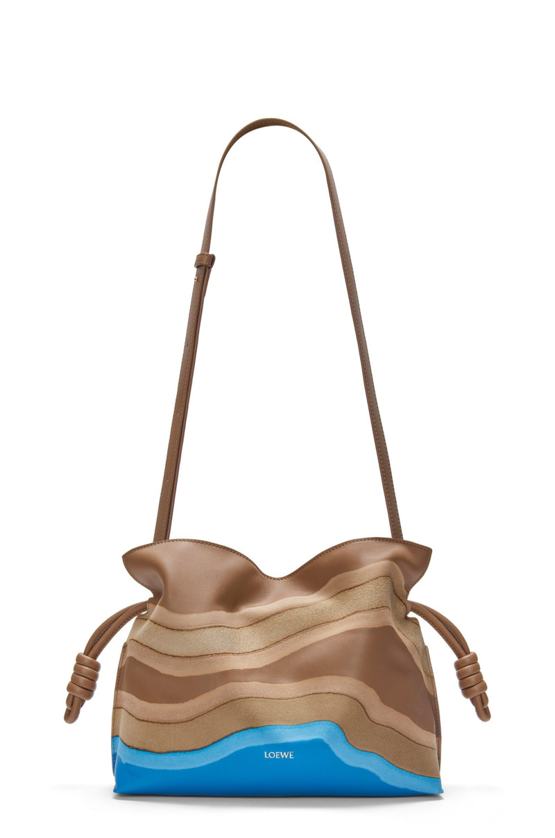 Medium Flamenco clutch in nappa calfskin 5