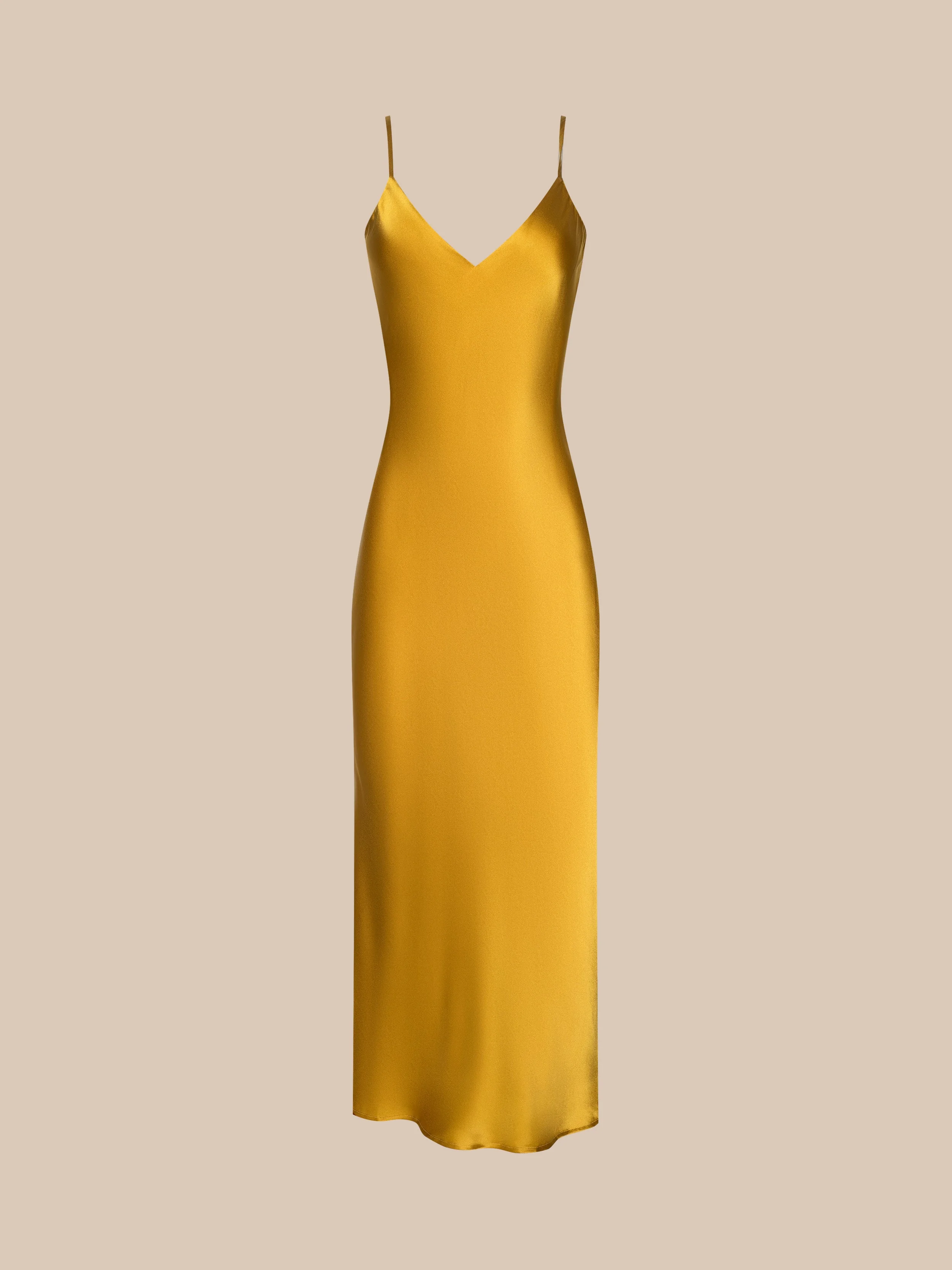 Seridie Silk Slip Dress - 1