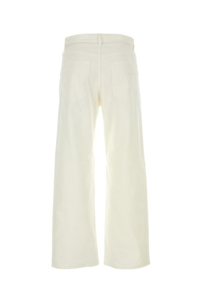 Etro Ivory stretch denim jeans outlook