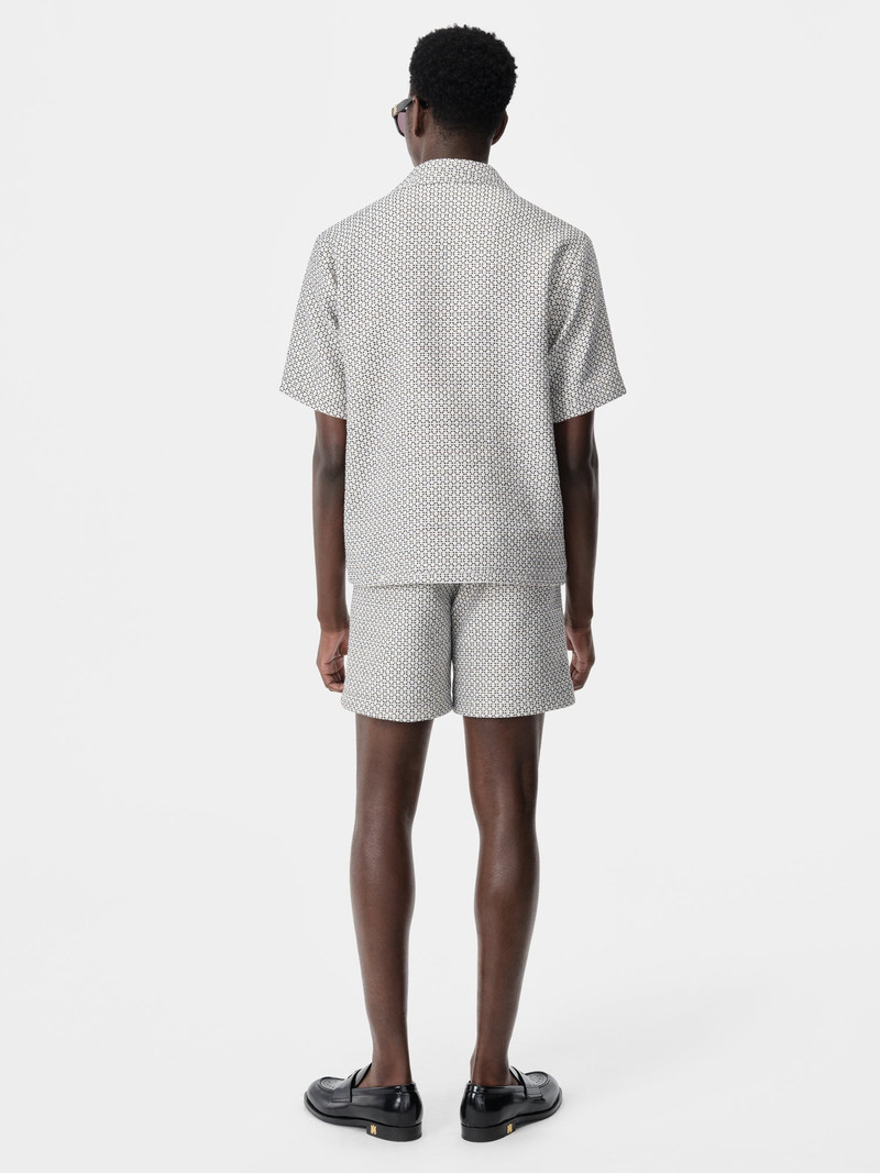 TWEED FLAP POCKET PULL ON SHORT 5