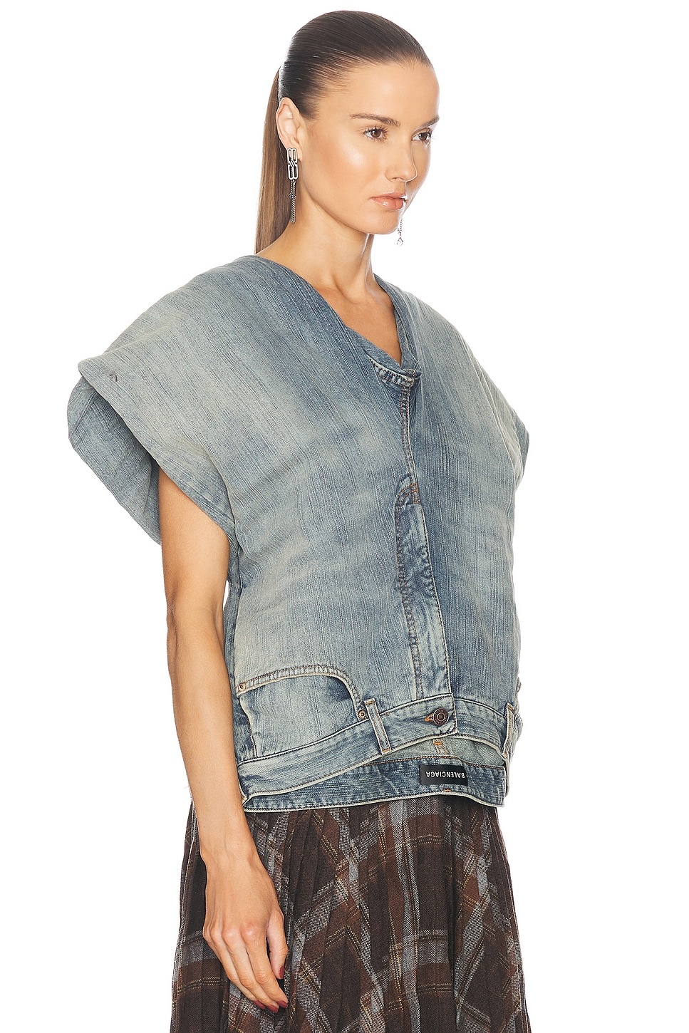 Denim Pants Top - 2