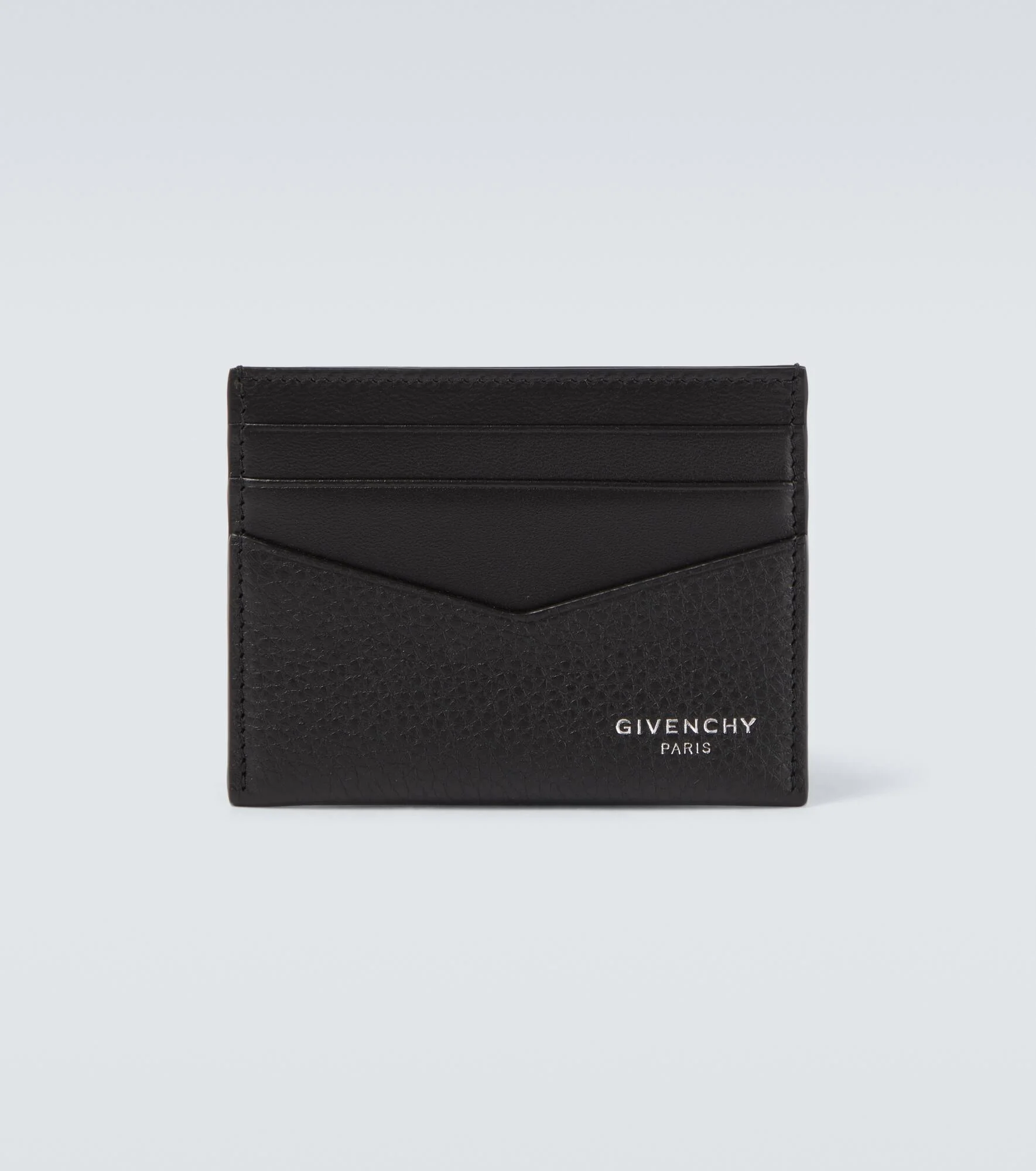 Logo leather card holder - 1