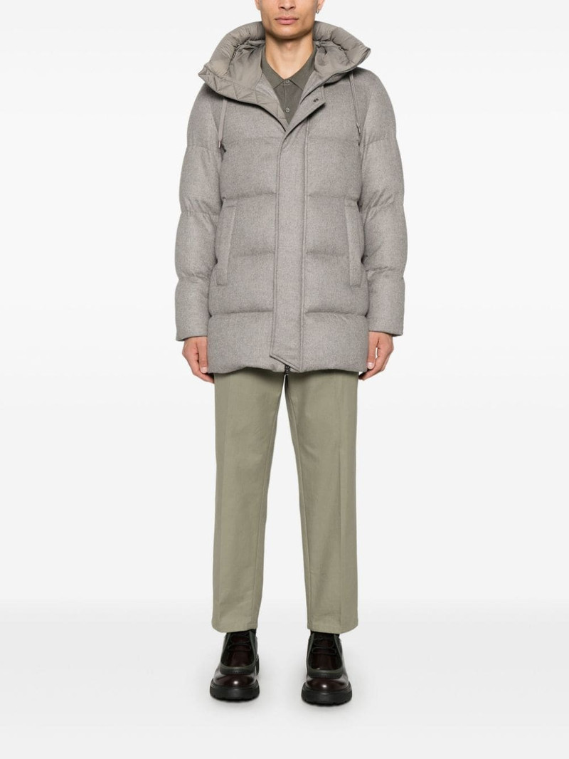 Herno hooded puffer jacket outlook