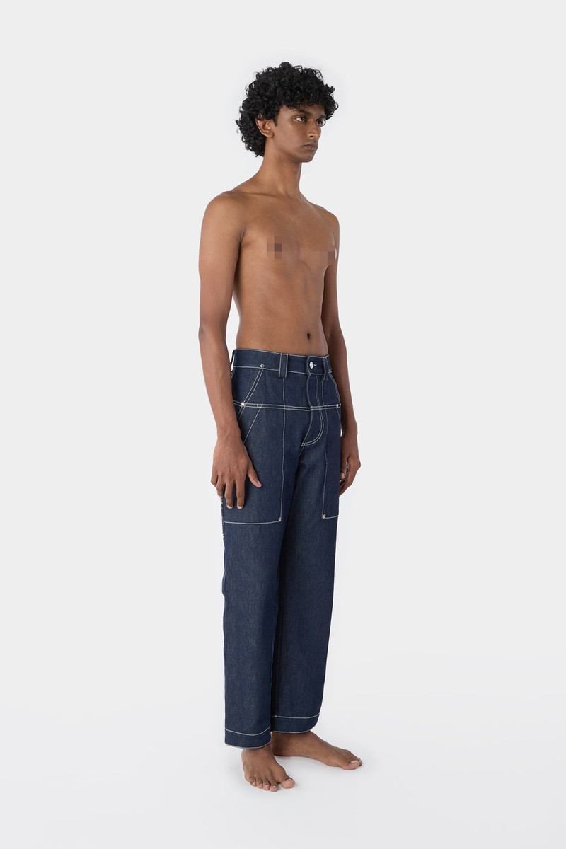 RIVETTI PANTS / dark denim 3