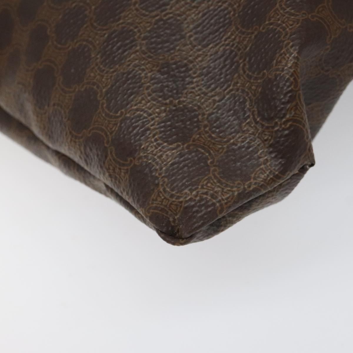 CELINE Macadam Canvas Tote Bag Pvc Brown - 12