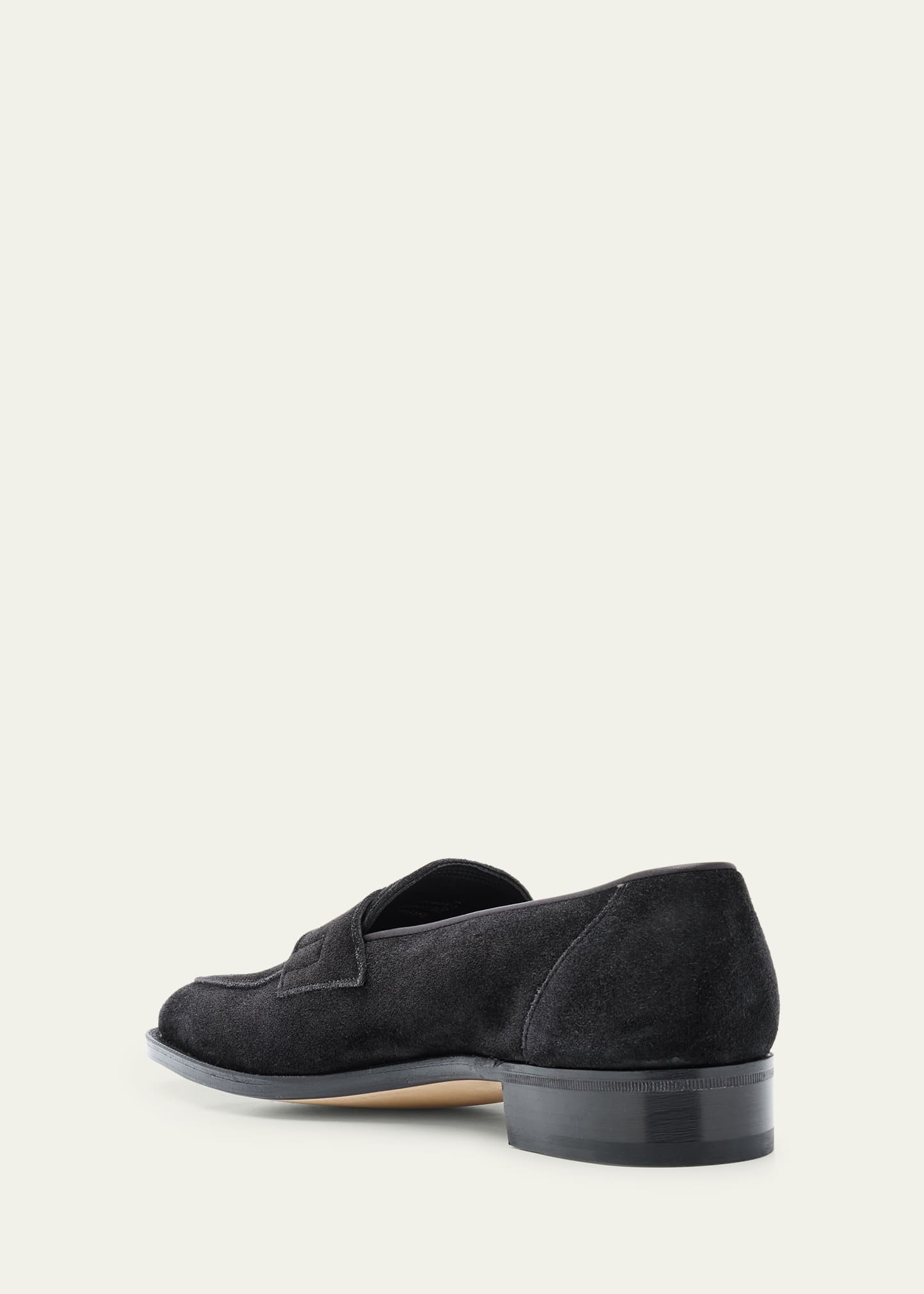 Men's James Suede Penny Loafers - 2