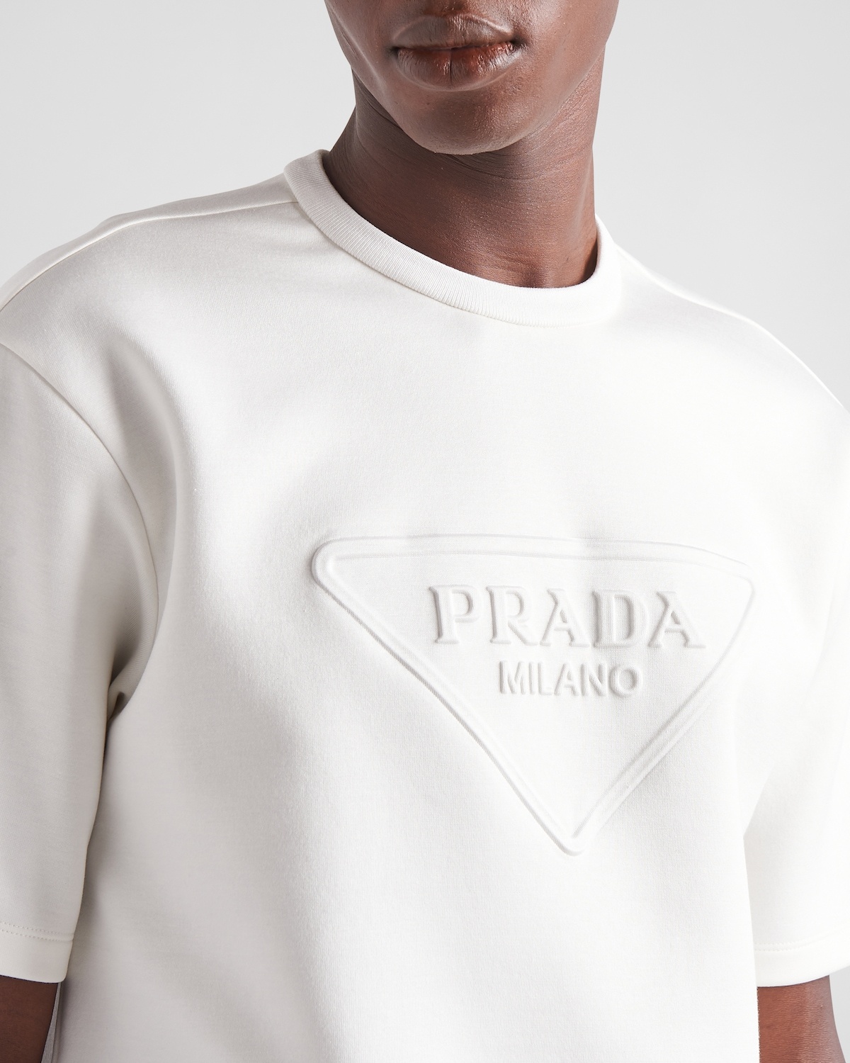 Technical-cotton T-shirt - 4