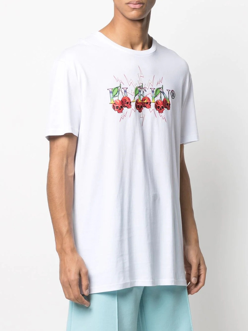 cherries logo-print T-shirt 3