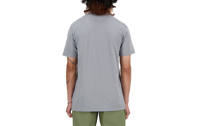 New Balance Sport Essentials Poster T-shirt 'Grey' MT41595-YST - 2