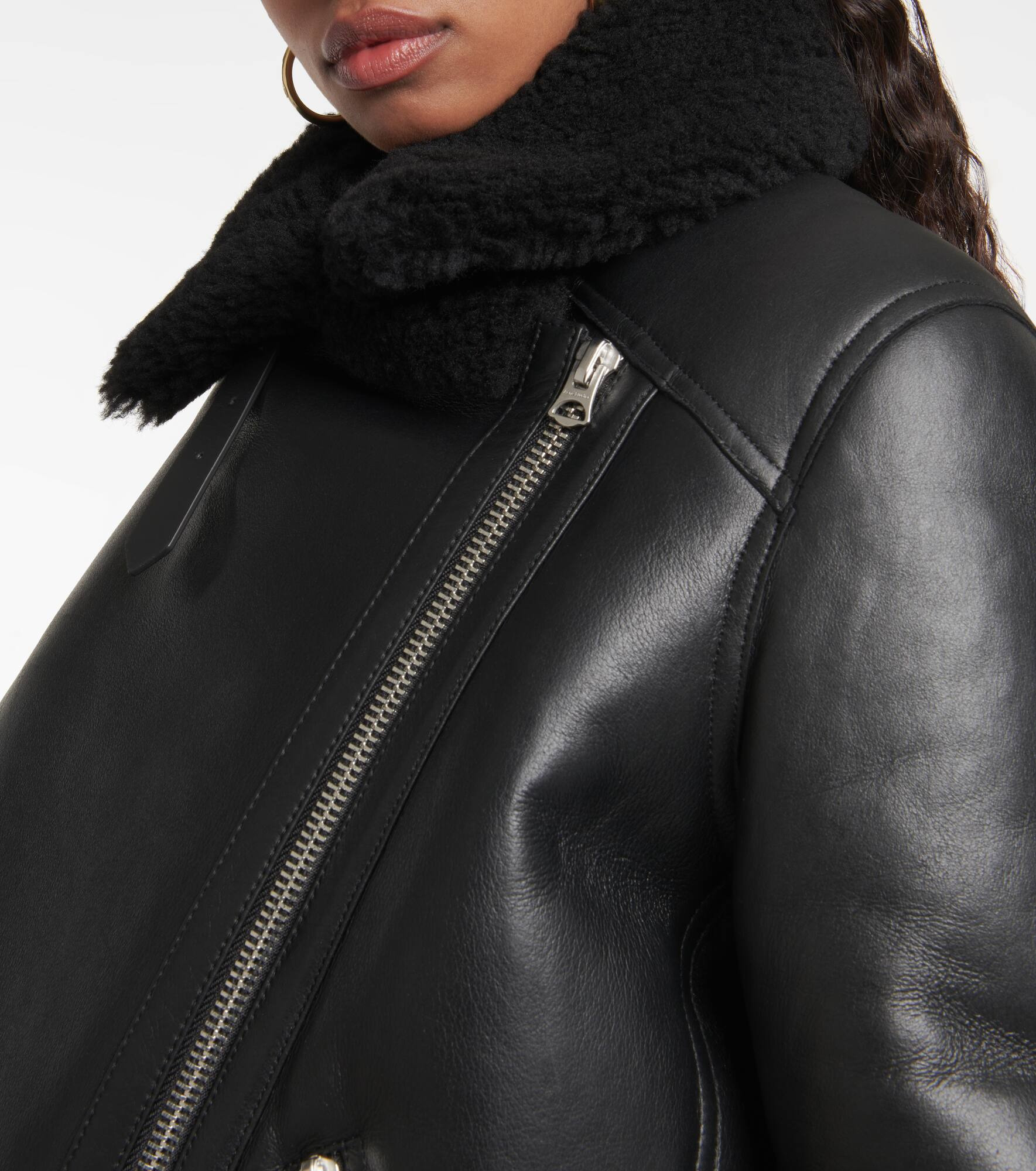 Velocite shearling jacket - 4