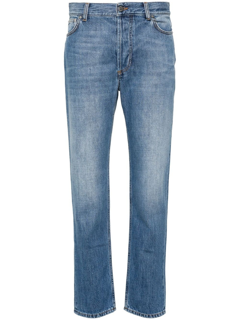 organic cotton straight-leg jeans 1